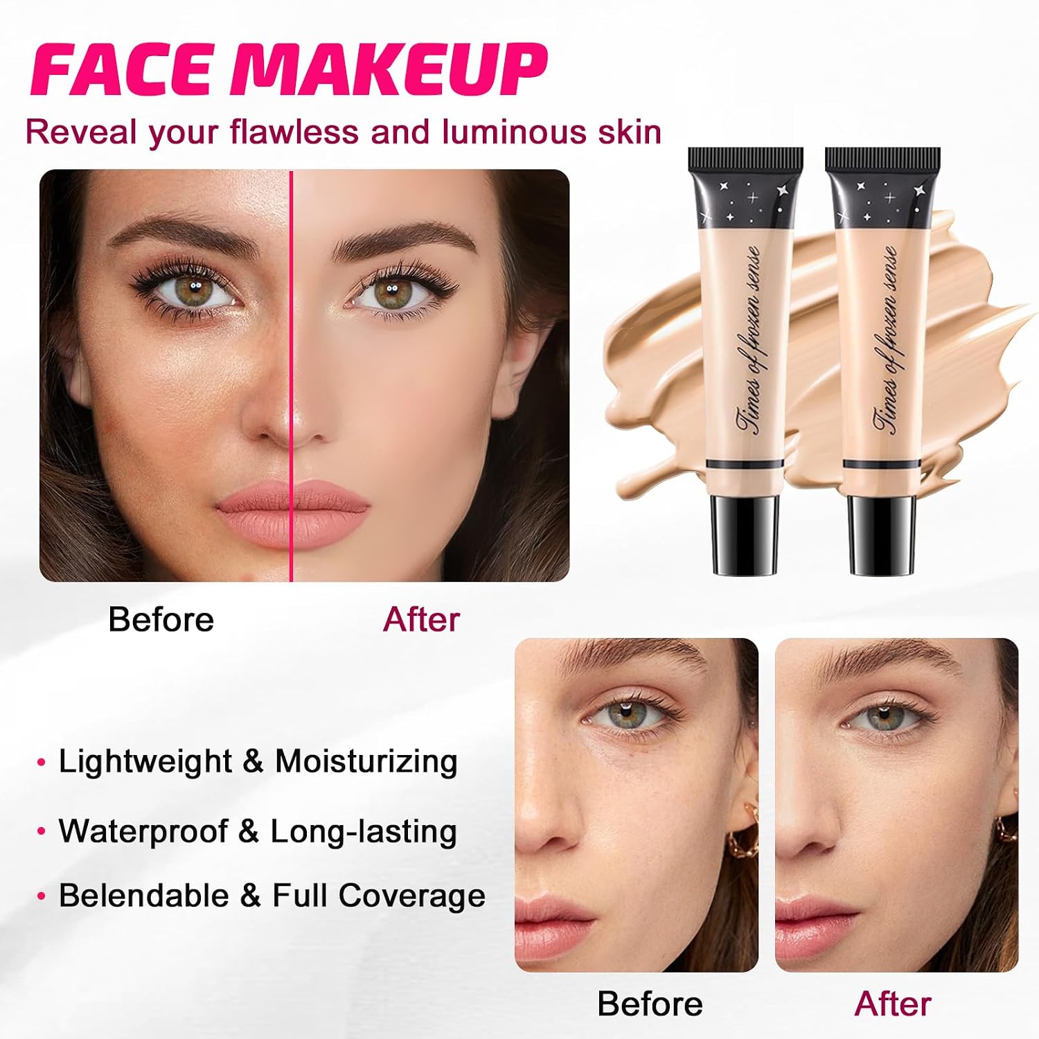 SET DE MAQUILLAJE VIUGEX TODO EN UNO PARA MUJERES Y ADOLESCENTES - 3