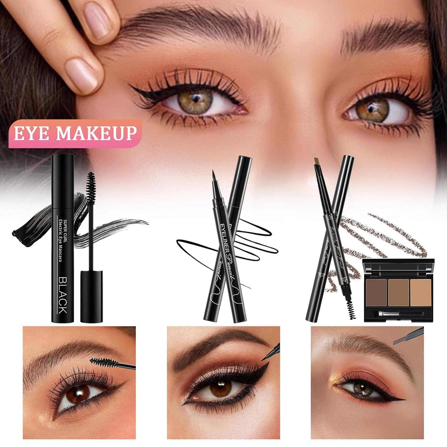 SET DE MAQUILLAJE PWYSHXDF KIT COMPLETO 20 PIEZAS - 4