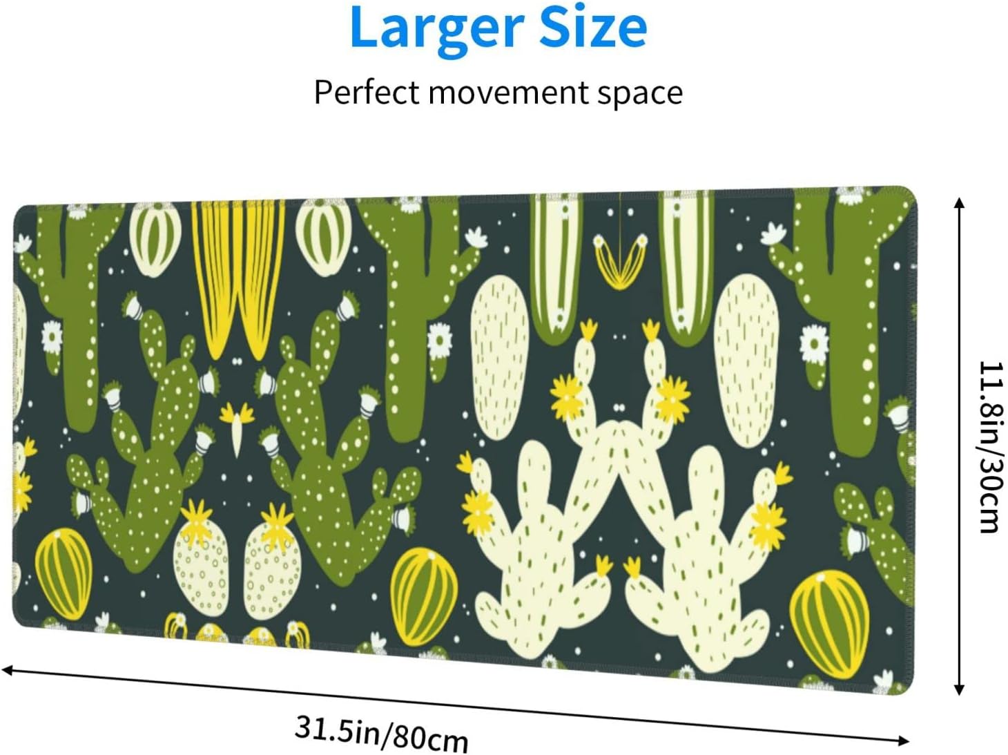 MOUSE PAD PERSONALIZADO HSPOILDOGED 30 X 80 CM CON BORDE COSIDO - 3