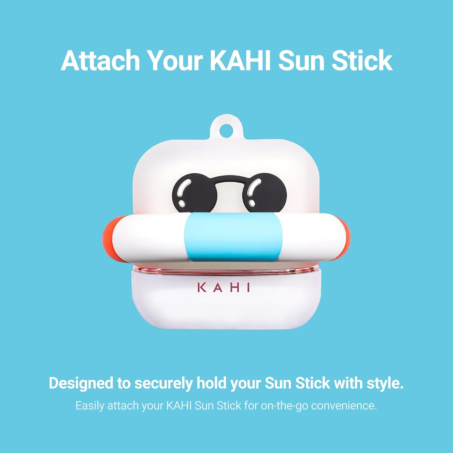 LLAVERO KAHI AIRY FIT SUN STICK SILICONA PROTECTOR PARA BOLSO - 5