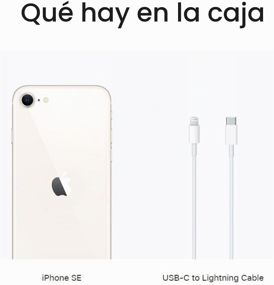 SMARTPHONE APPLE IPHONE SE 3RA GEN 64GB STARLIGHT - 5