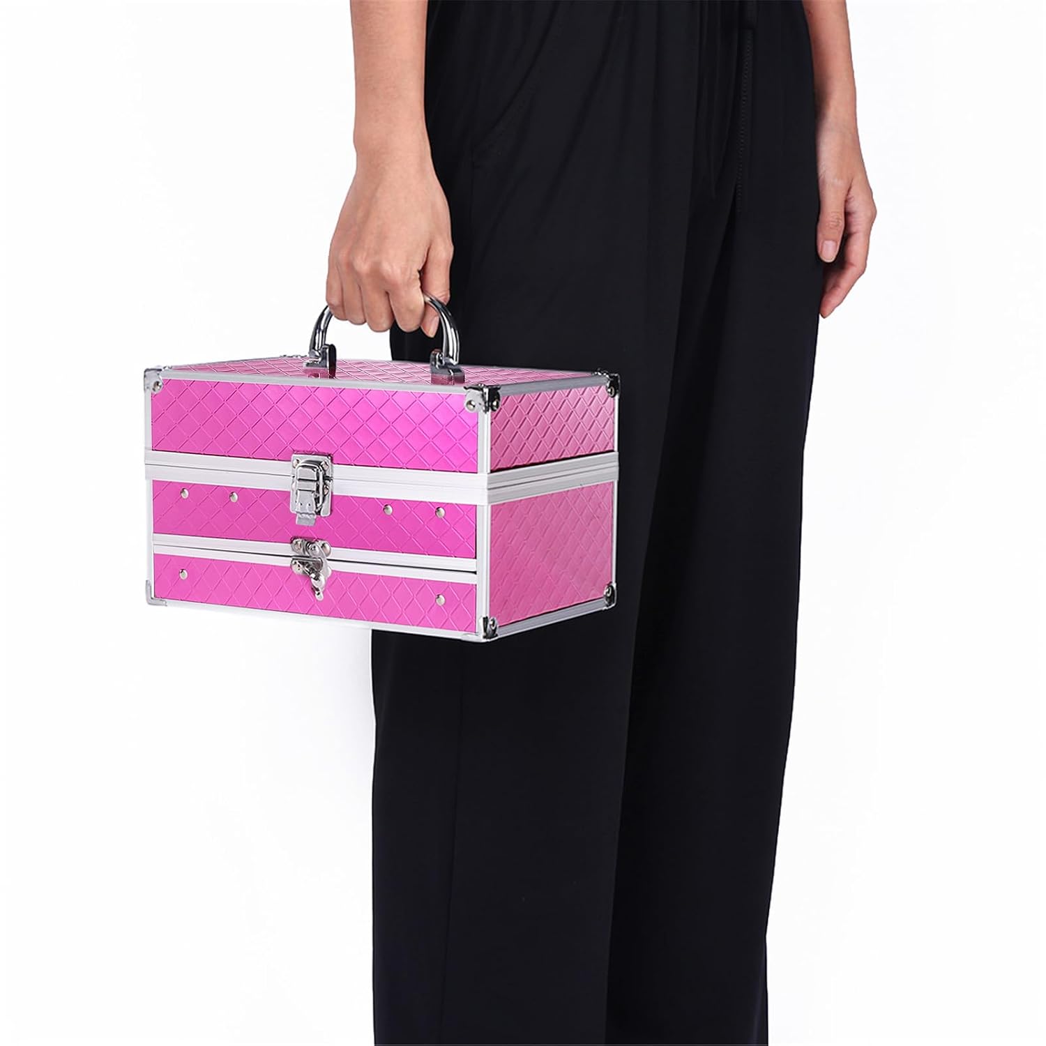 SET DE MAQUILLAJE CHARMCODE CERISE CON 132 COLORES Y ACCESORIOS COMPLETOS - 5