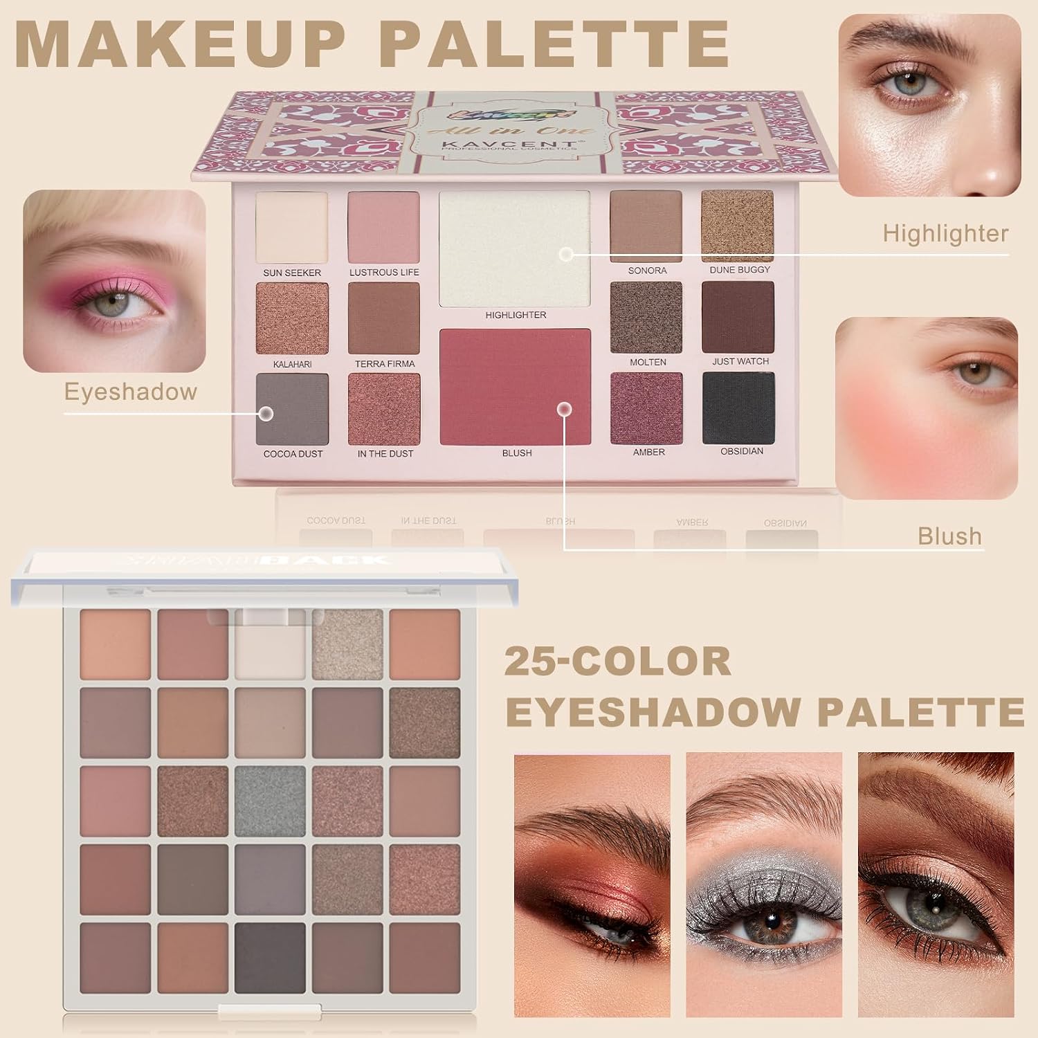 SET DE MAQUILLAJE KAVCENT PARA ADOLESCENTES Y MUJERES 13-15 AÑOS - 3