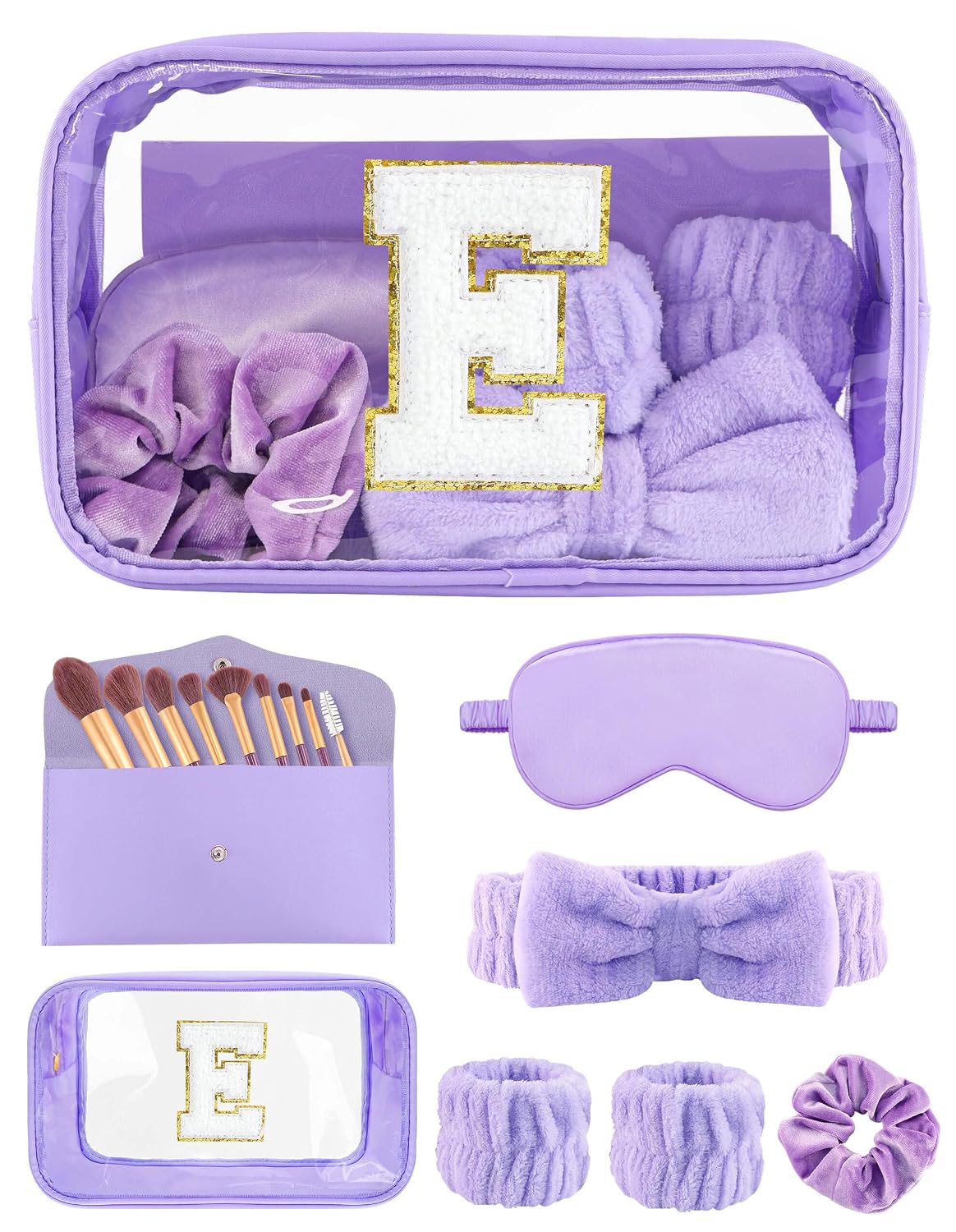 SET DE MAQUILLAJE SWEET LION CON BOLSA INICIAL Y ACCESORIOS PARA FIESTA - 1