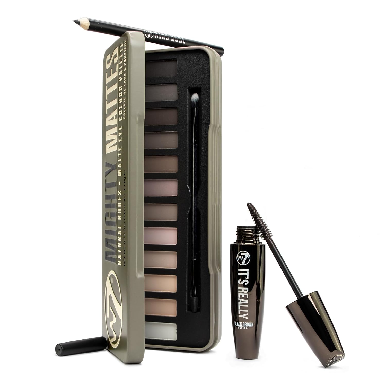 SET DE MAQUILLAJE W7 MEET YOUR MATTES CON PALETA DE SOMBRAS, MÁSCARA Y DELINEADOR - 2