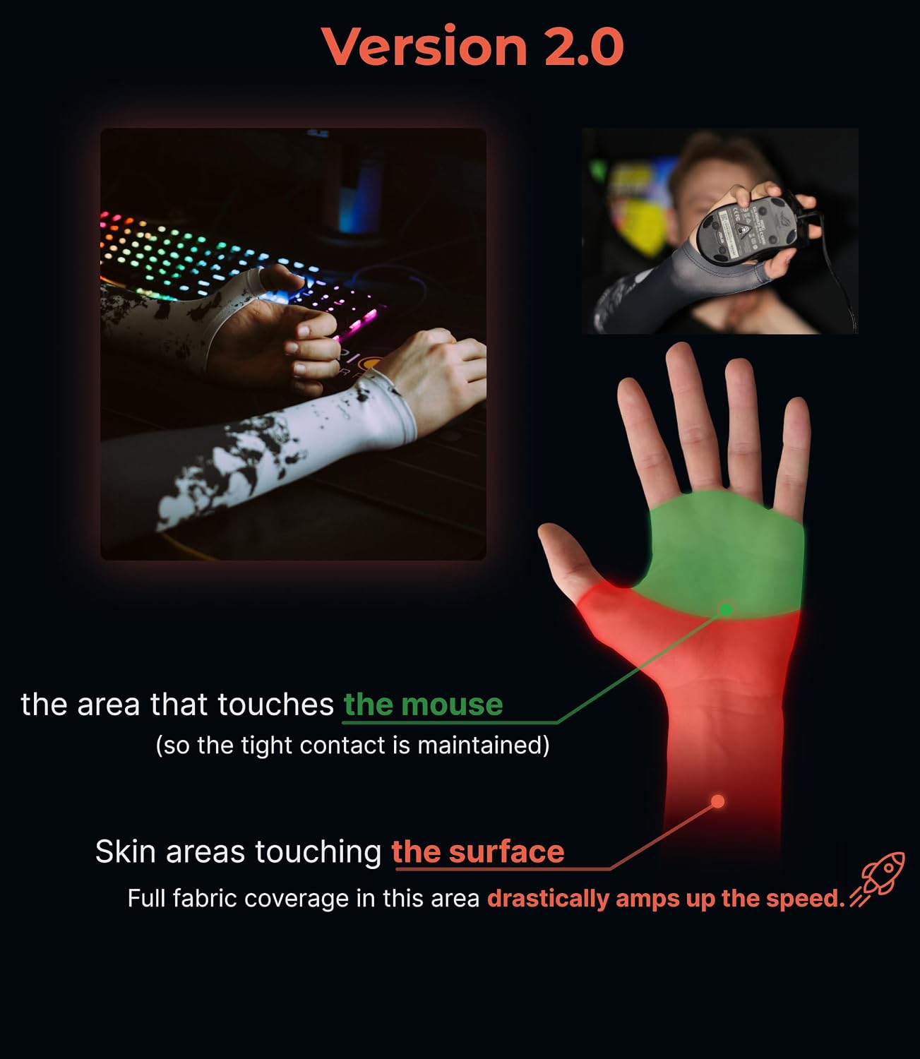 MANGA DE COMPRESIÓN PARA BRAZO SELERITY GAMING ARM SLEEVE PC SPORT TALLA M - 4