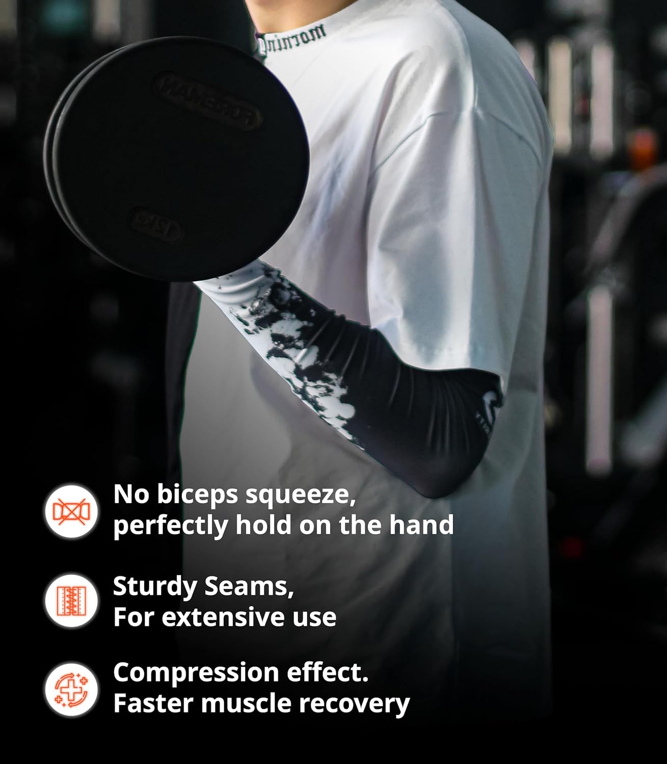 MANGA DE COMPRESIÓN PARA BRAZO SELERITY GAMING ARM SLEEVE PC SPORT TALLA M - 5