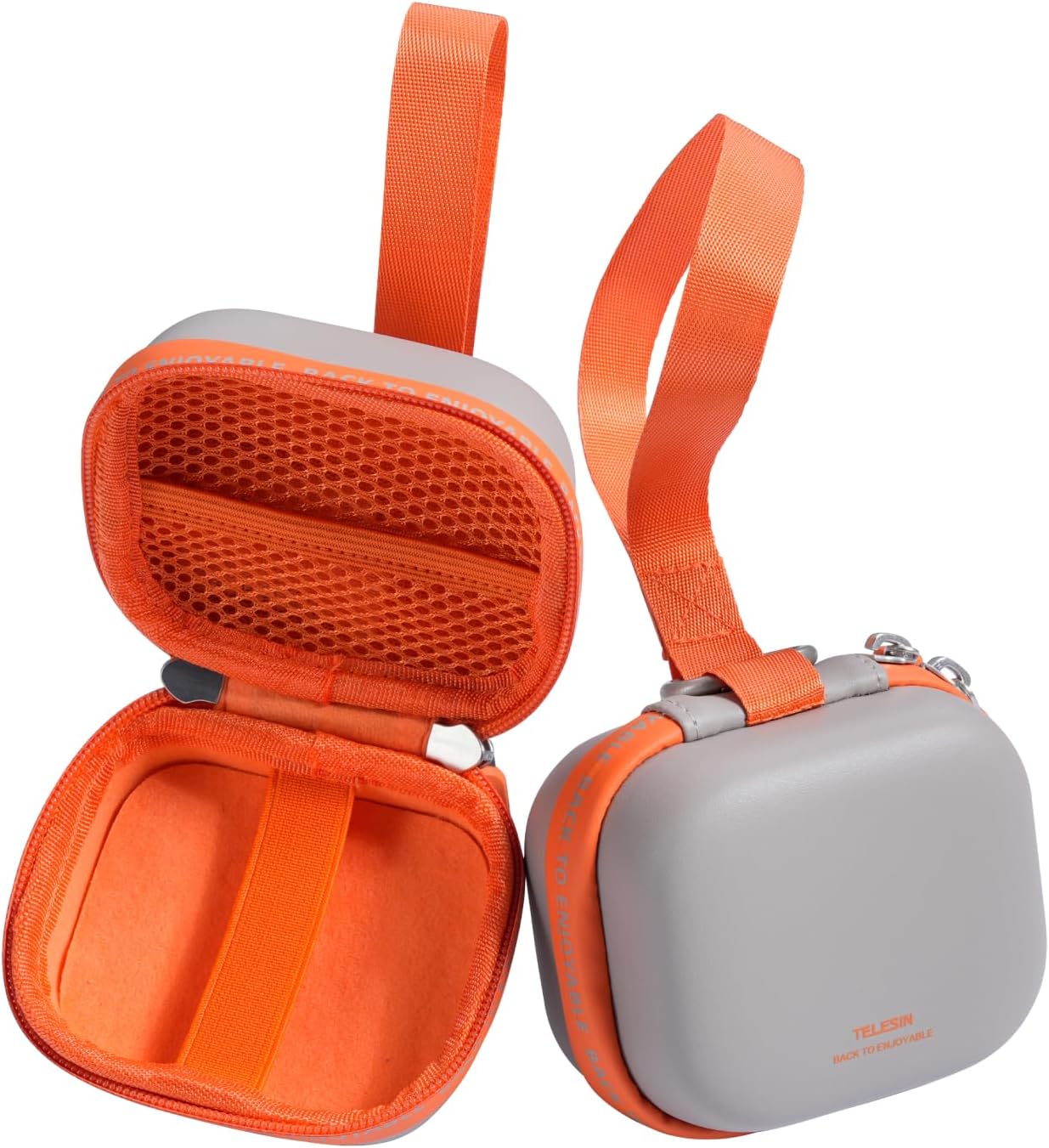 ESTUCHE PORTÁTIL RÍGIDO TELESIN DISADV MINI PARA CÁMARAS HERO Y OSMO - 1