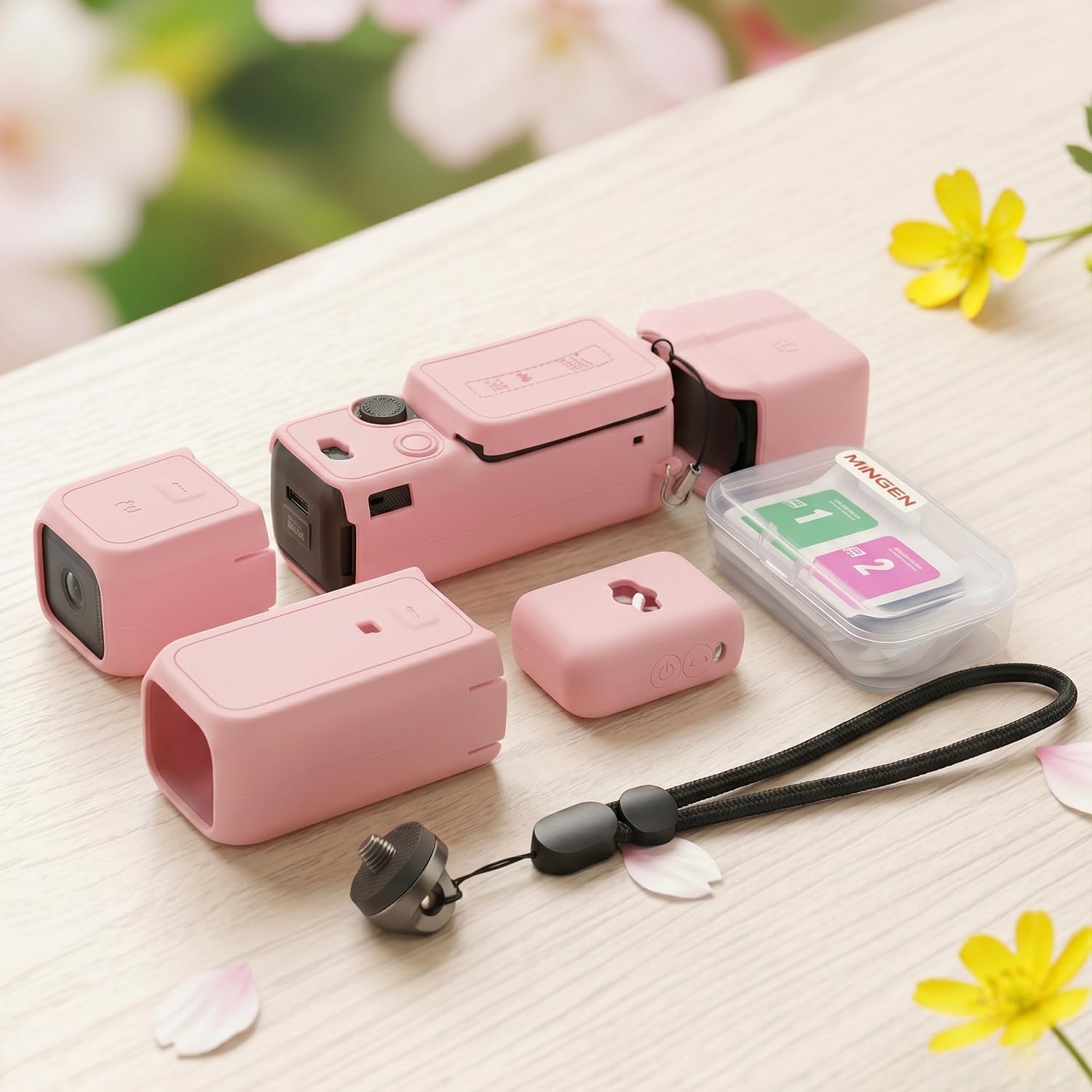 CARCASA PARA DJI OSMO POCKET 3/XTRA MUSE CON PROTECTOR DE LENTE Y PANTALLA MINGVEN - 2