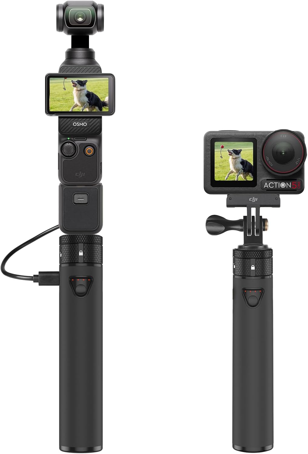 CARGADOR PORTÁTIL SMATREE CHARGER STICK PARA DJI POCKET 4P/4/3 Y OSMO ACTION 5 PRO - 1