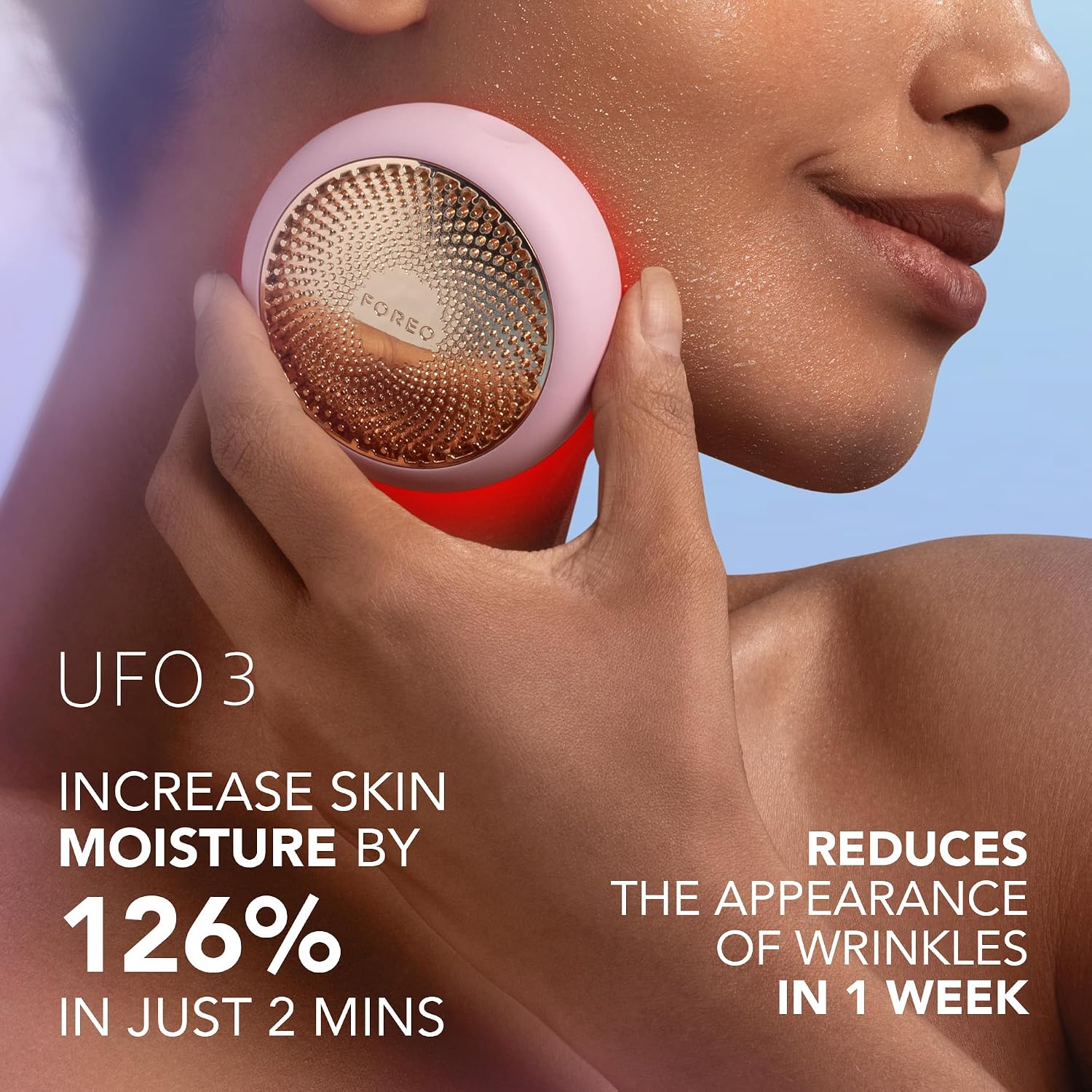DISPOSITIVO FACIAL FOREO UFO 3 CON 14 MASCARILLAS UFO Y MASCARILLA NOCTURNA HIDRATANTE - 3