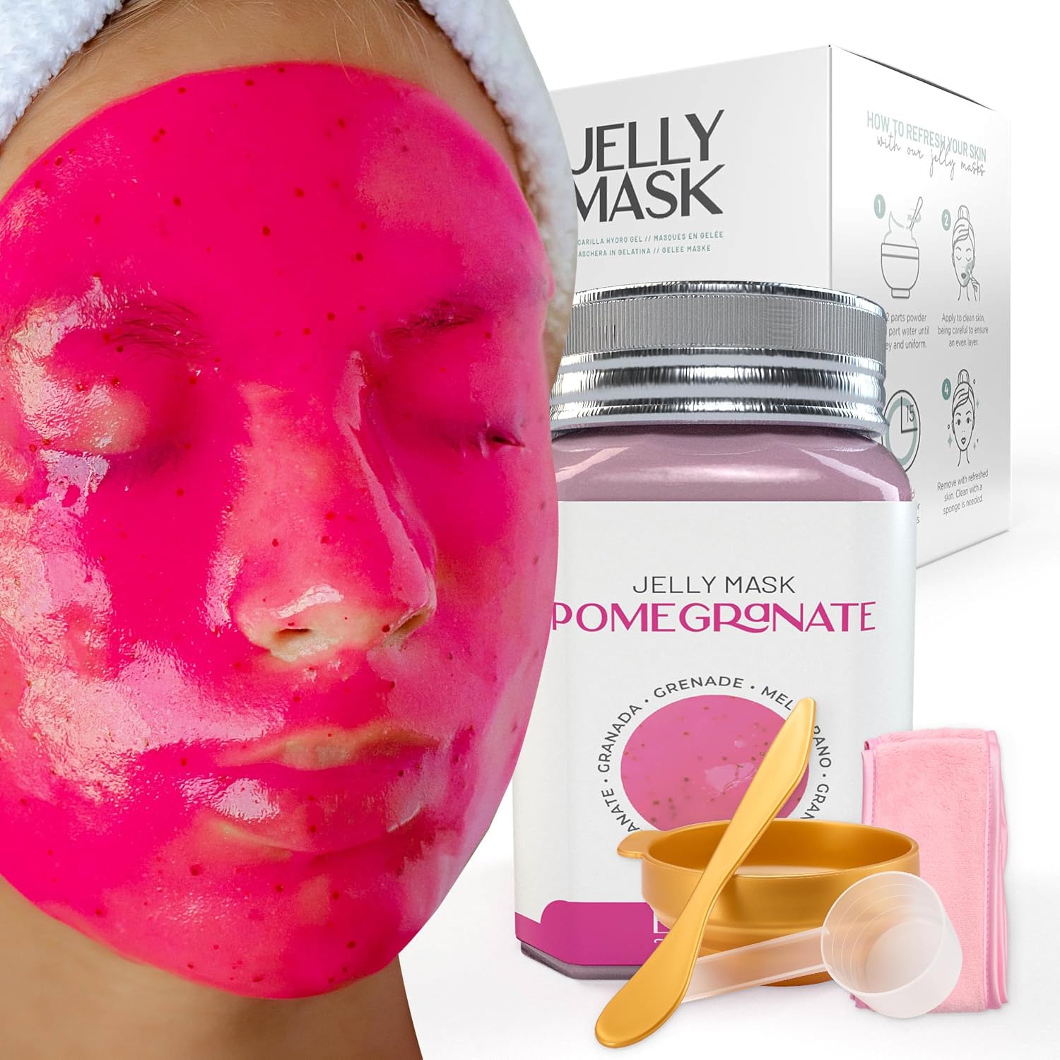 MASCARILLA FACIAL BRÜUN PEEL-OFF GRANADA 680 ML - 1