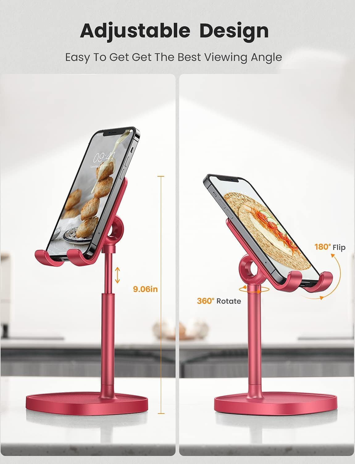 SOPORTE PARA CELULAR LISEN AJUSTABLE PARA ESCRITORIO Y NINTENDO SWITCH - 4