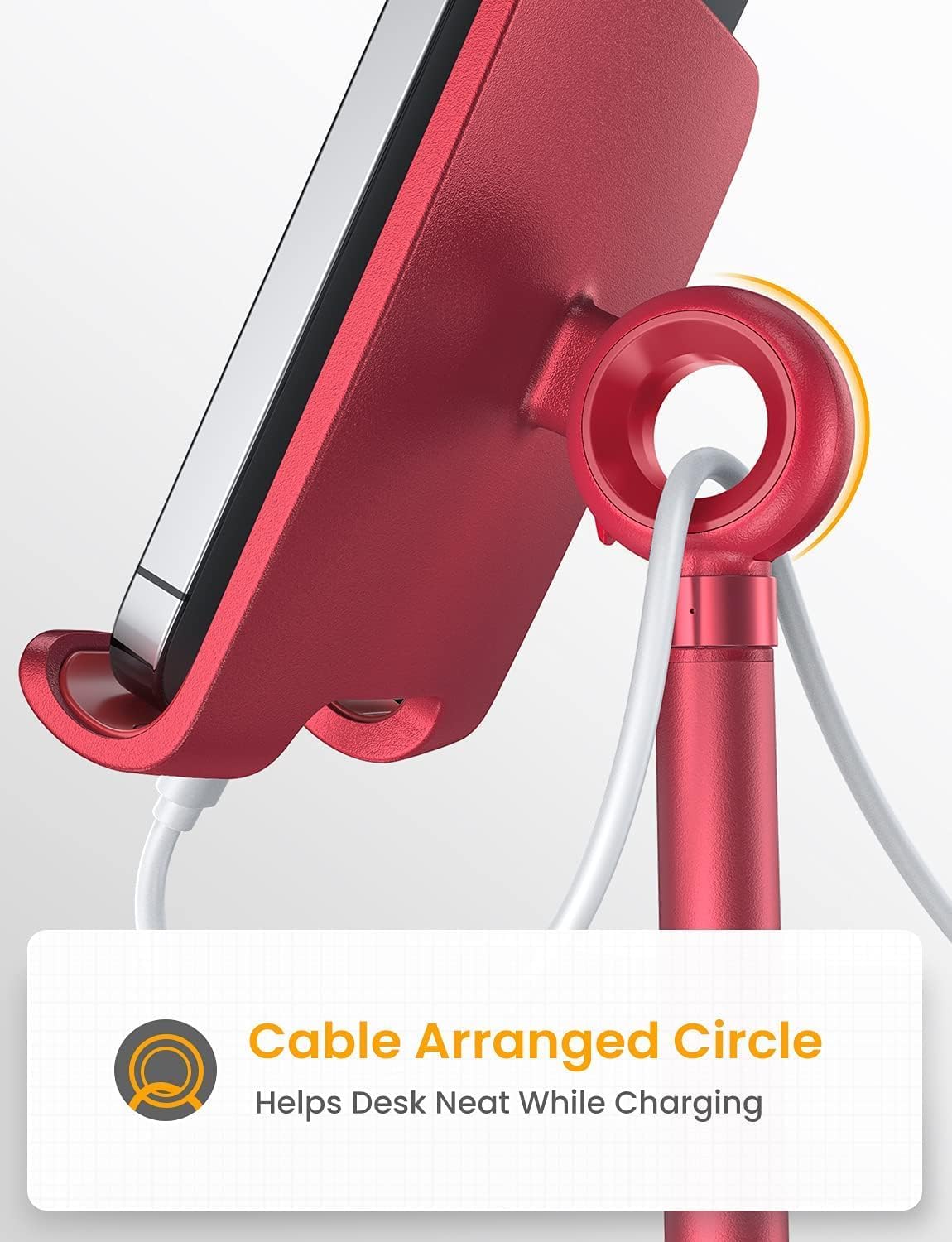 SOPORTE PARA CELULAR LISEN AJUSTABLE PARA ESCRITORIO Y NINTENDO SWITCH - 5