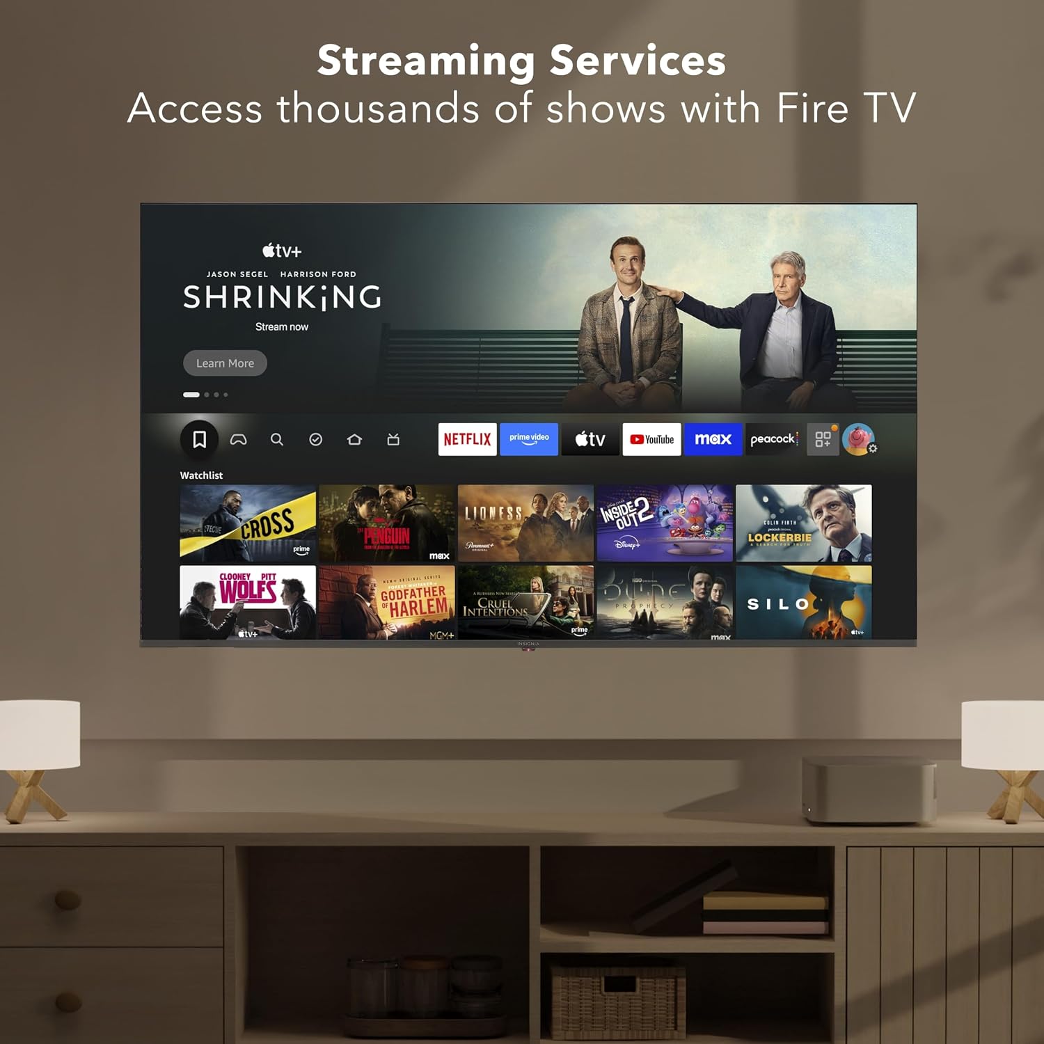 TELEVISOR INSIGNIA 65' F50 SERIES LED 4K UHD SMART FIRE TV - 2