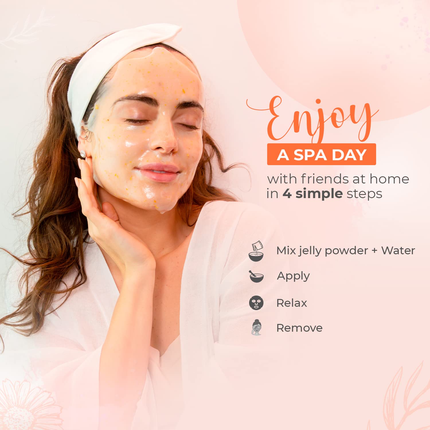 MASCARILLA FACIAL BRÜUN JELLY MASK 24K GOLD 680 ML - 4