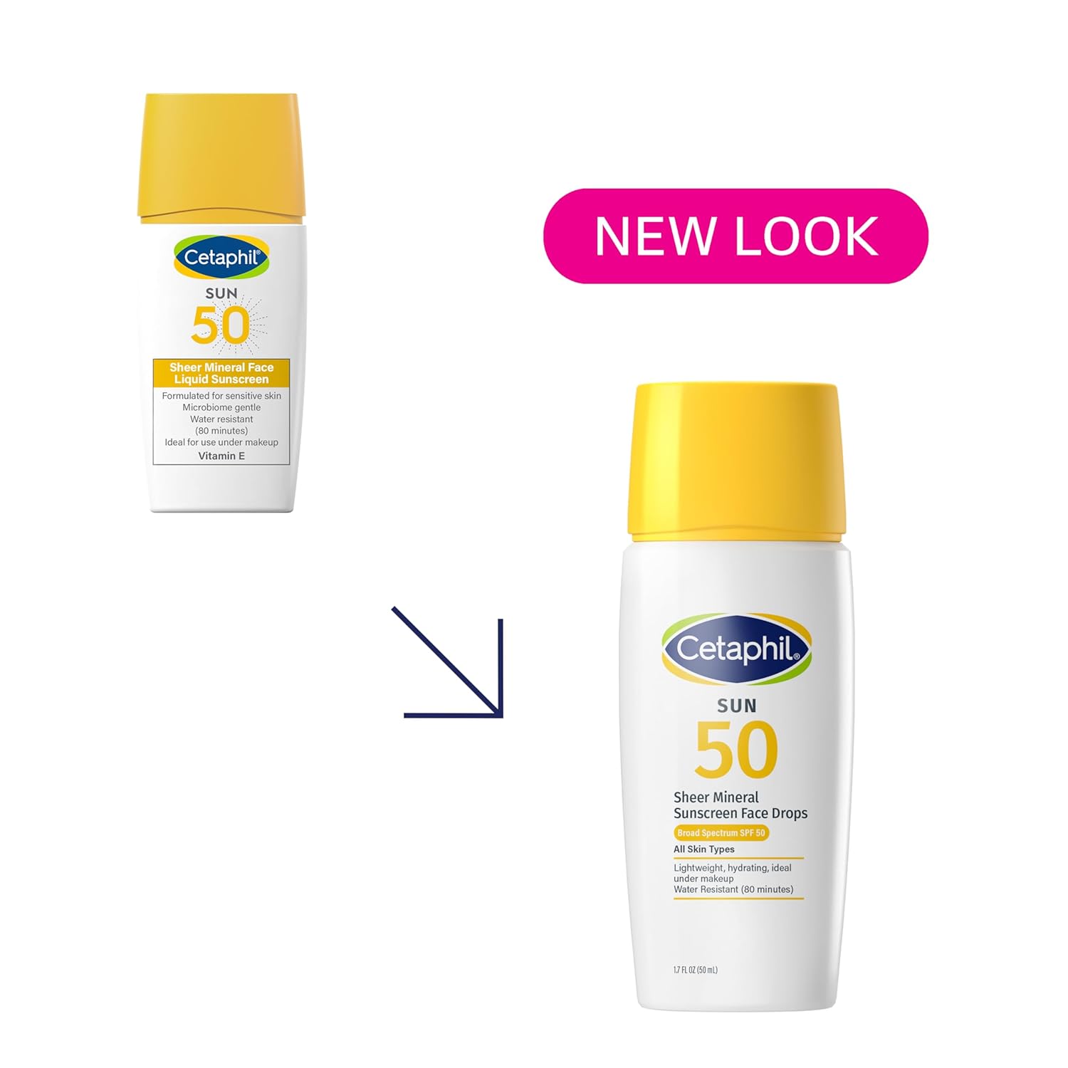 PROTECTOR SOLAR FACIAL CETAPHIL SHEER MINERAL SPF 50 50 ML - 2