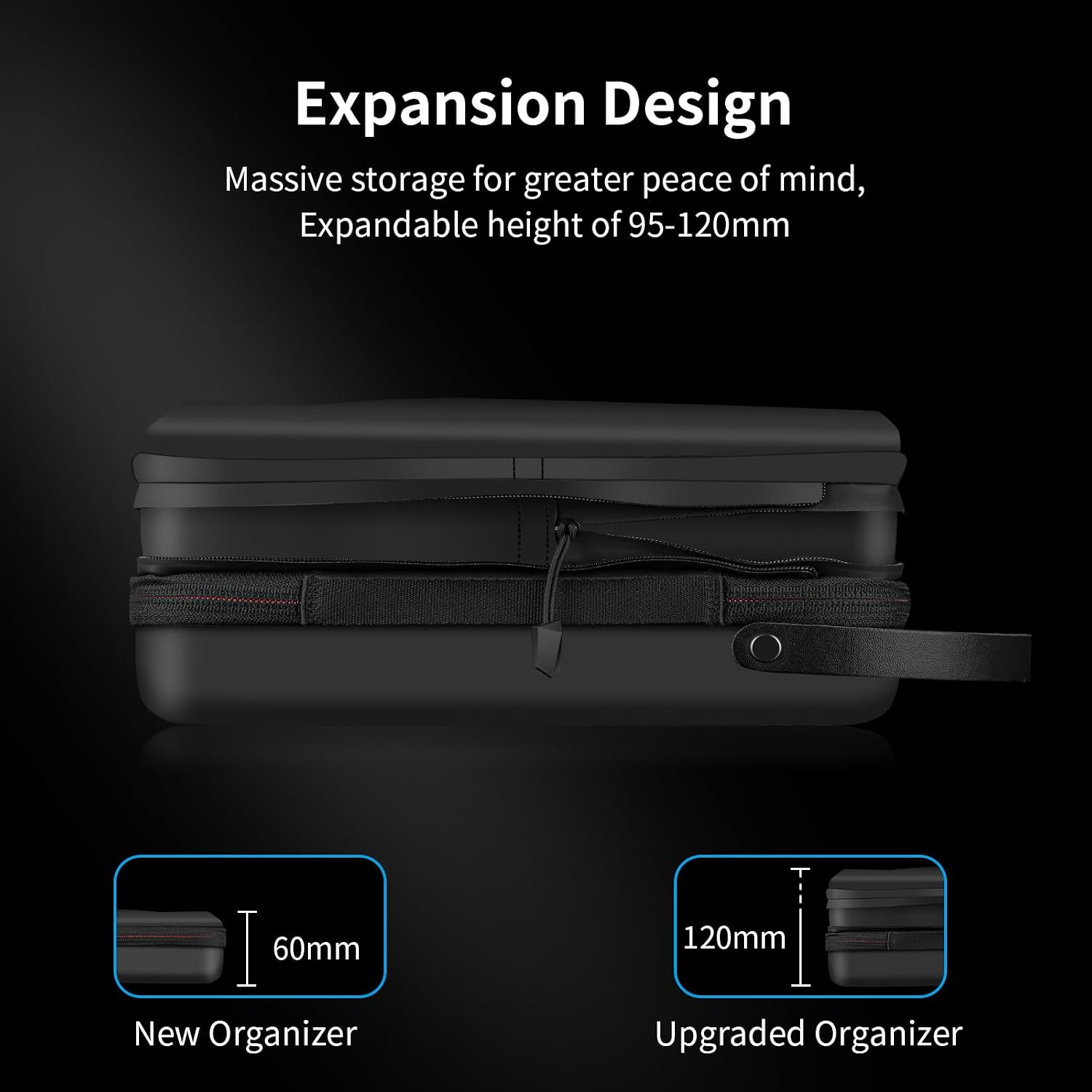 ESTUCHE DE TRANSPORTE GRANDE TELESIN PARA CÁMARAS GOPRO Y ACCESORIOS - 2