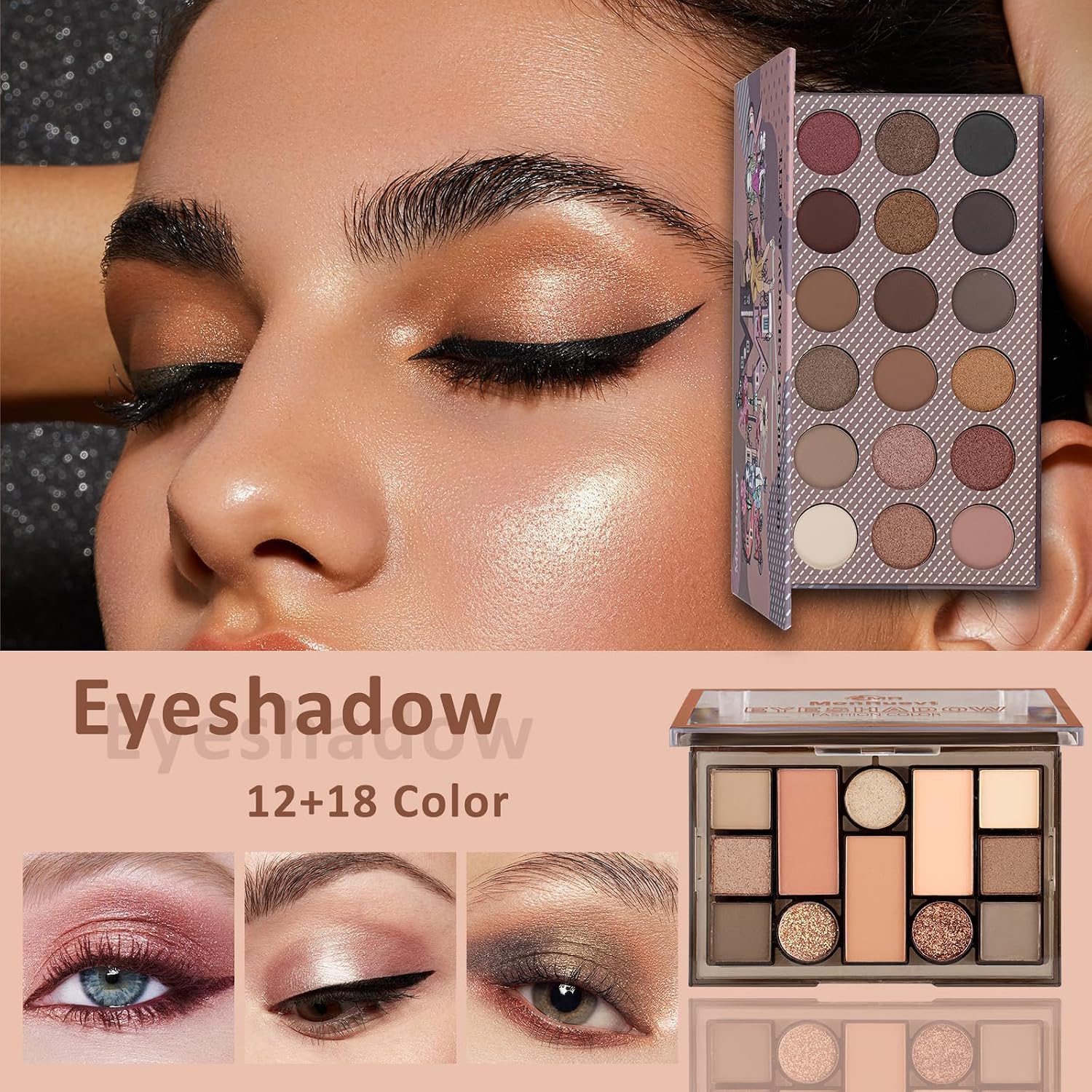 SET DE MAQUILLAJE COMPLETO MONRUEVT PARA MUJER - 3