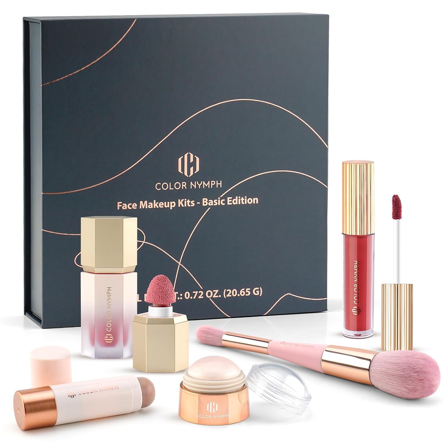 SET DE MAQUILLAJE COLOR NYMPH PARA ADOLESCENTES KIT PARA PRINCIPIANTES - 1