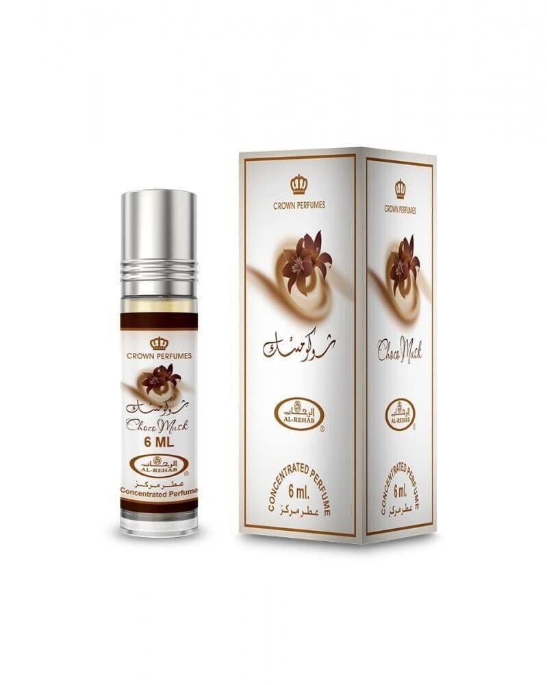 PERFUME CONCENTRADO AL-REHAB CHOCO MUSK UNISEX 6 X 0.2 OZ - 2