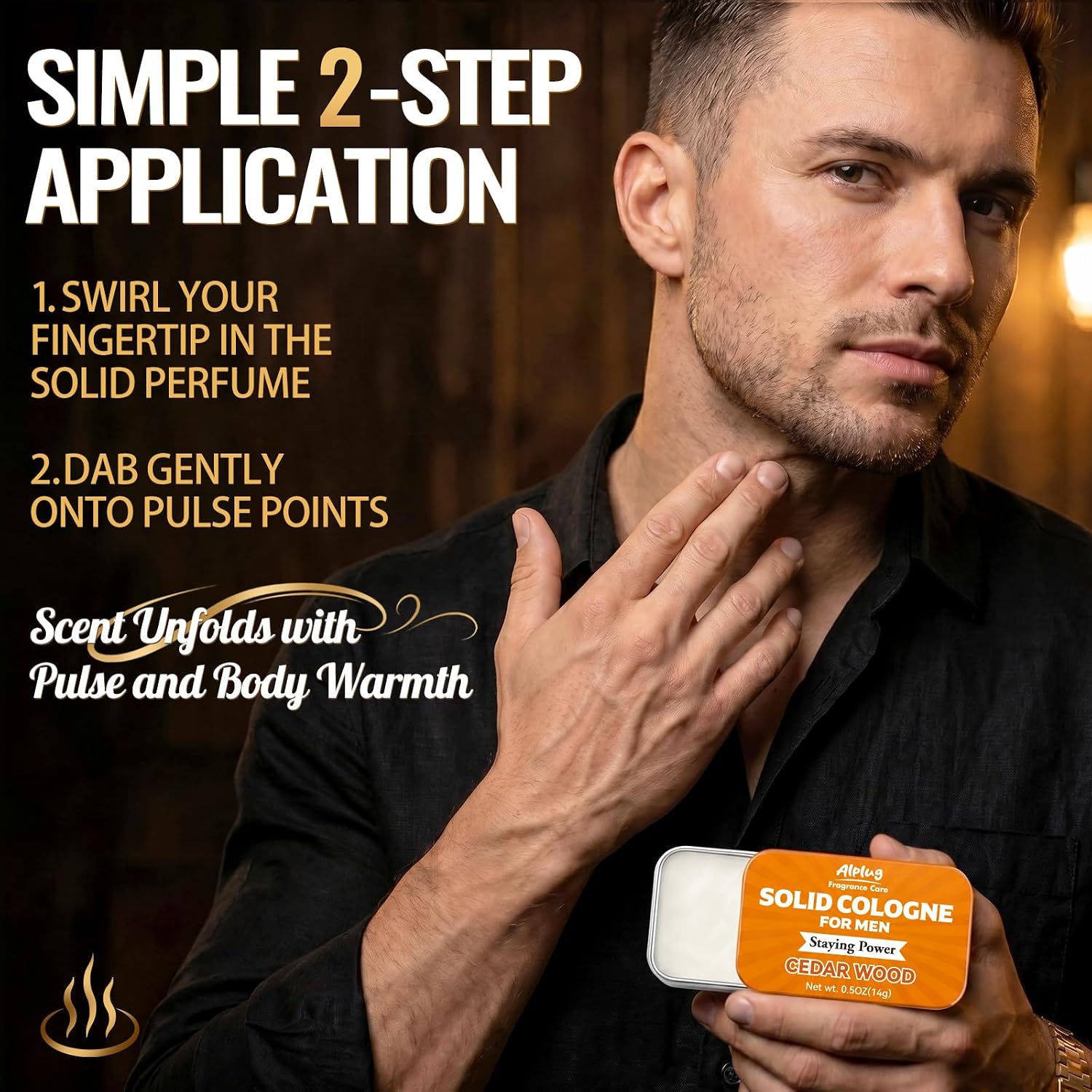 PERFUME SÓLIDO PARA HOMBRE ALPLUG 9 AROMAS PACK - 5