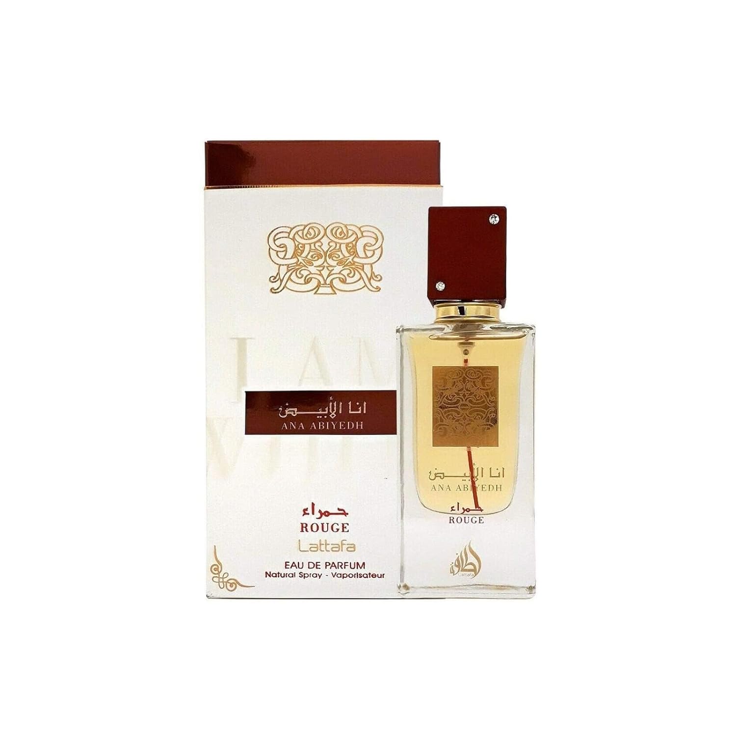 SET DE PERFUMES LATTAFA ANA ABIYEDH 3 PIEZAS (ANA ABIYEDH, ROUGE, LEATHER) - 2