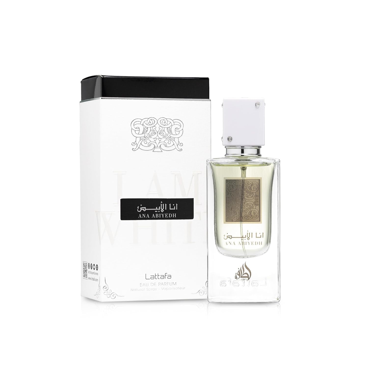 PERFUME LATTAFA ANA ABIYEDH UNISEX EAU DE PARFUM 60 ML - 3