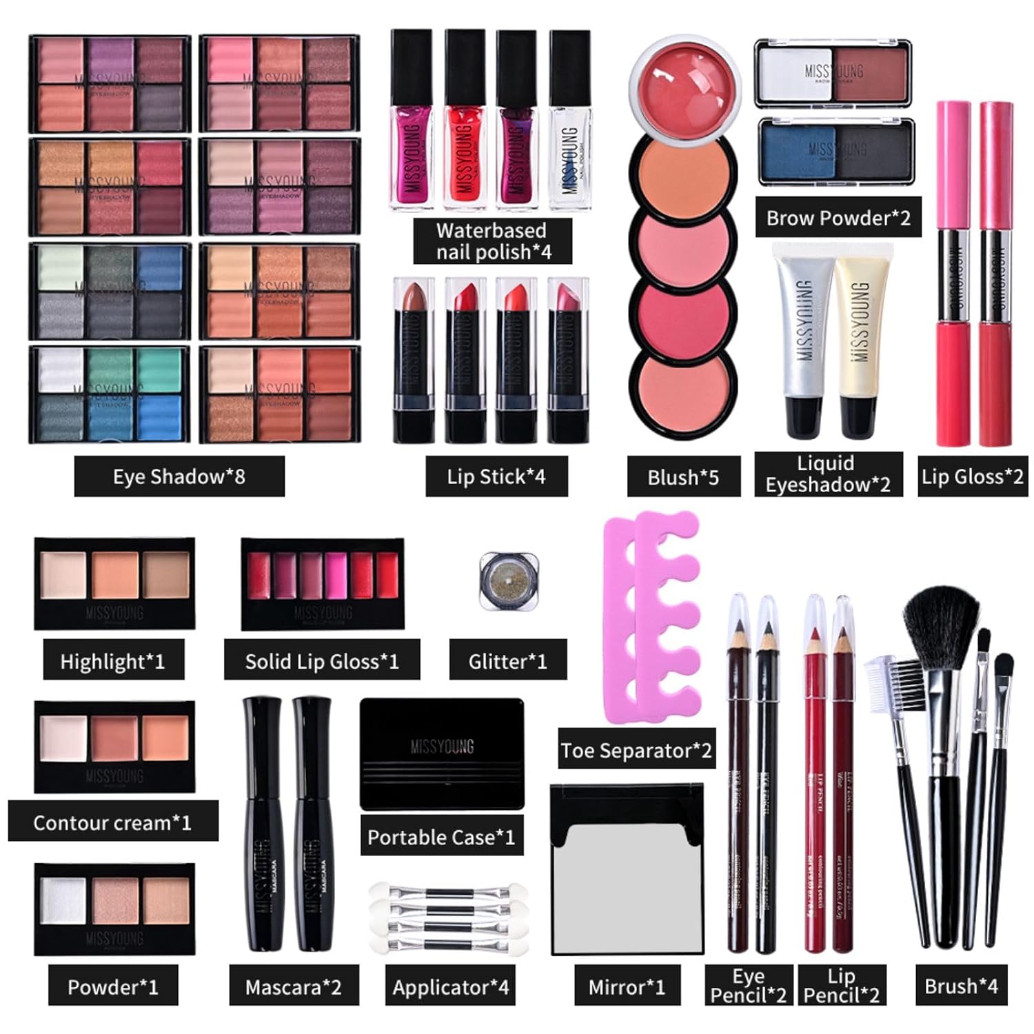 SET DE MAQUILLAJE FANTASYDAY ALL-IN-ONE HOLIDAY KIT PARA MUJER - 4