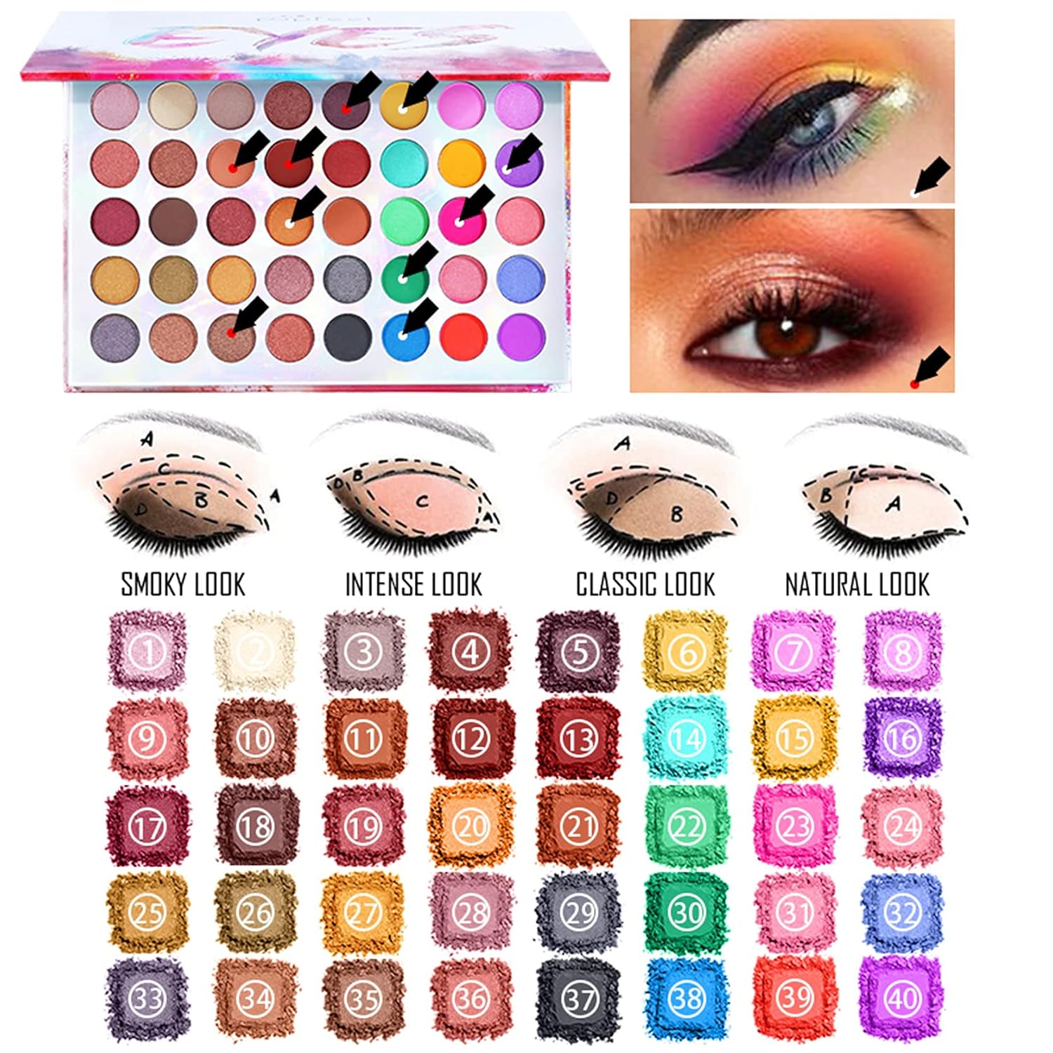 SET DE MAQUILLAJE FANTASYDAY ALL IN ONE KIT PARA MUJER - 5