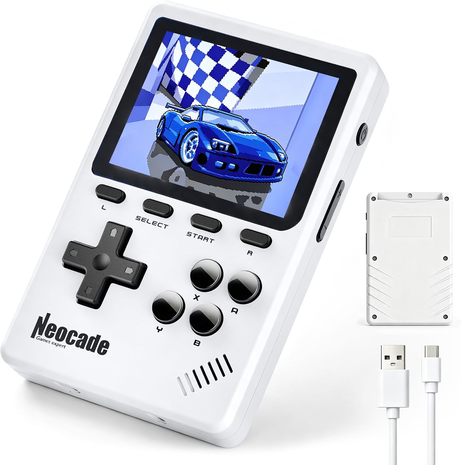 CONSOLA PORTÁTIL RETRO NEOCADE PANTALLA 3' IPS 40 JUEGOS INTEGRADOS - 1