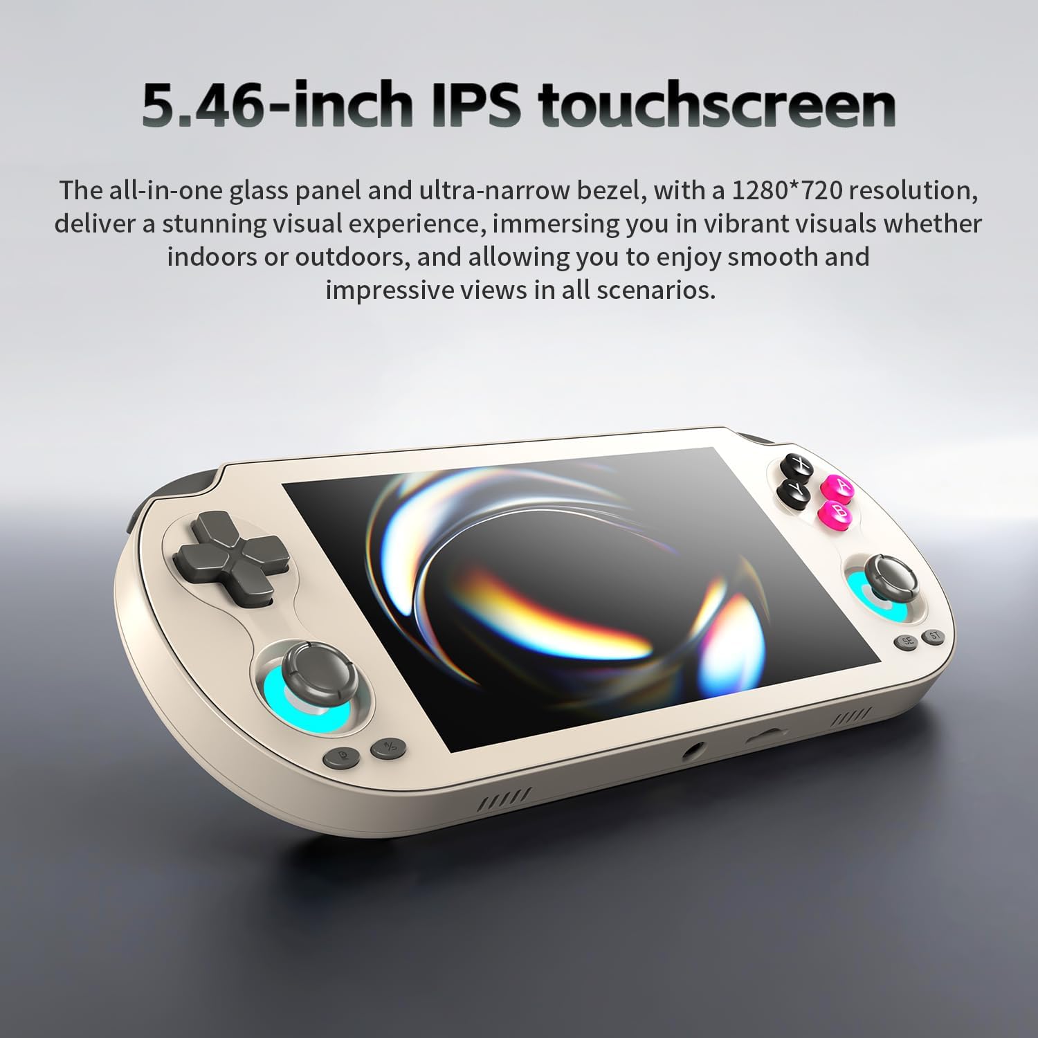 CONSOLA PORTÁTIL CINTWOR RG VITA ANDROID 12 3GB+64GB GRIS RETRO - 2
