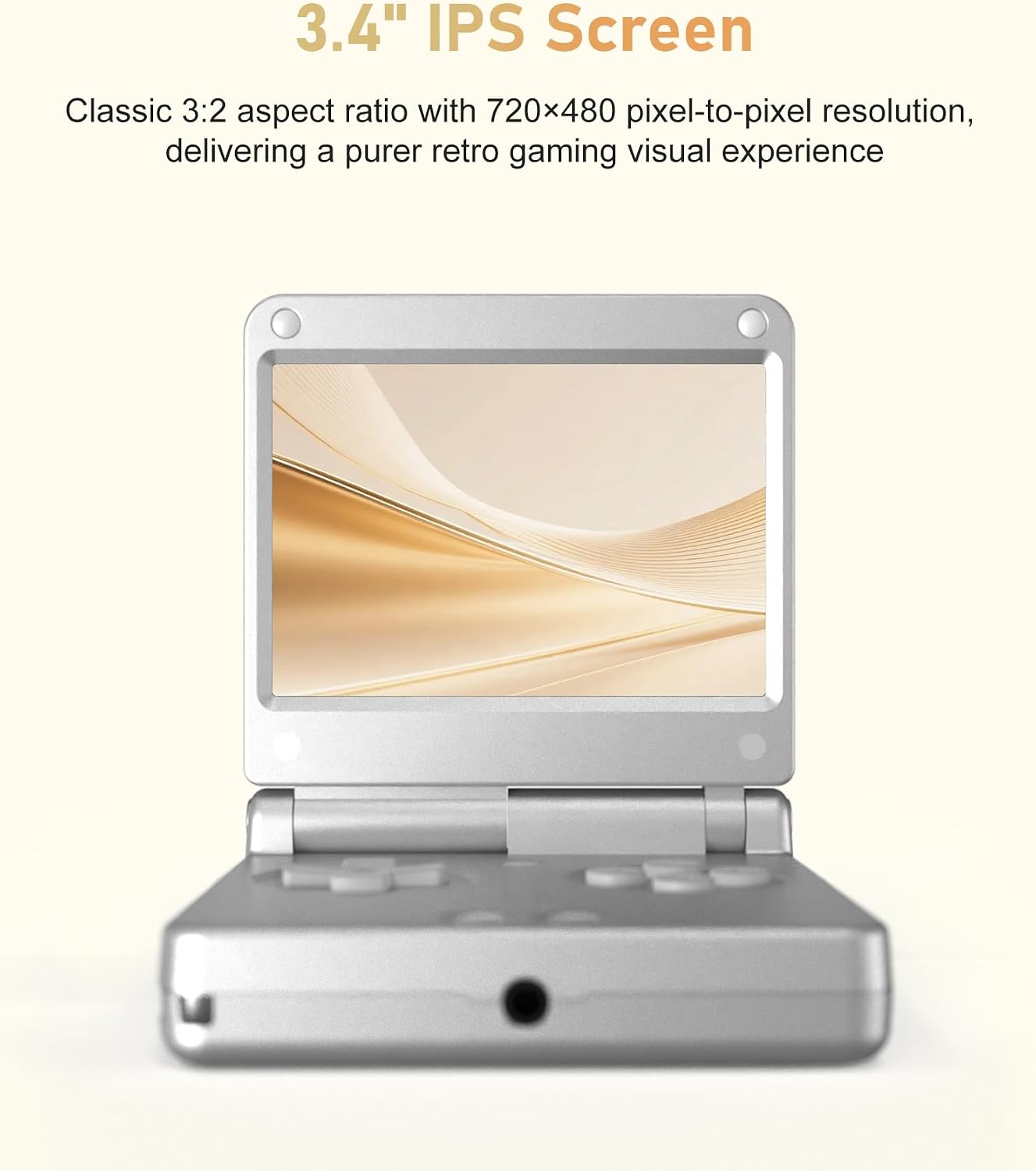 CONSOLA PORTÁTIL RGAMBERNIC RG SP FLIP 16GB LINUX PANTALLA 3.4'' IPS - 2