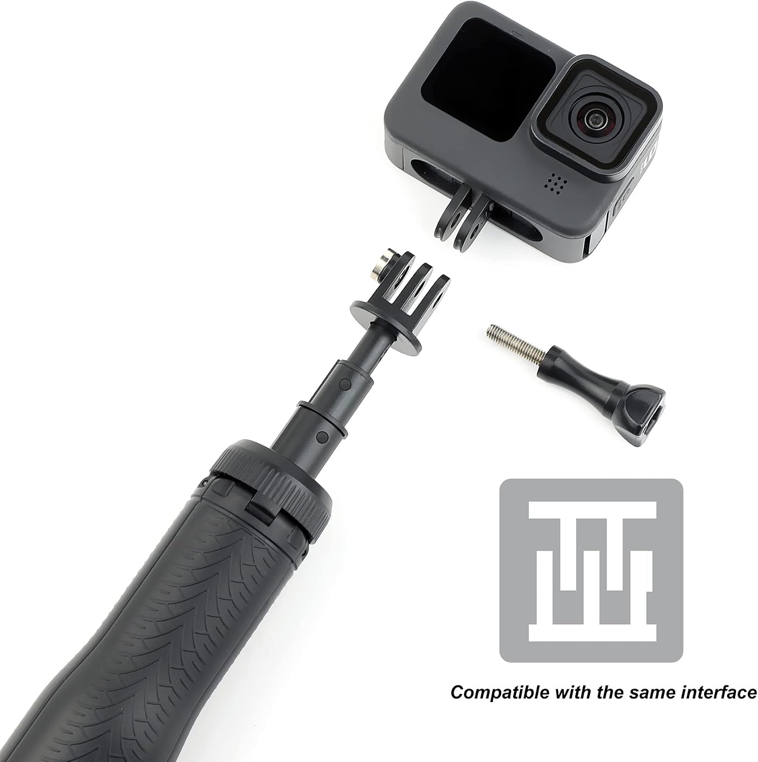 TRÍPODE FLOTANTE Y SELFIE STICK GEPULY PARA GOPRO Y CÁMARAS DE ACCIÓN - 5