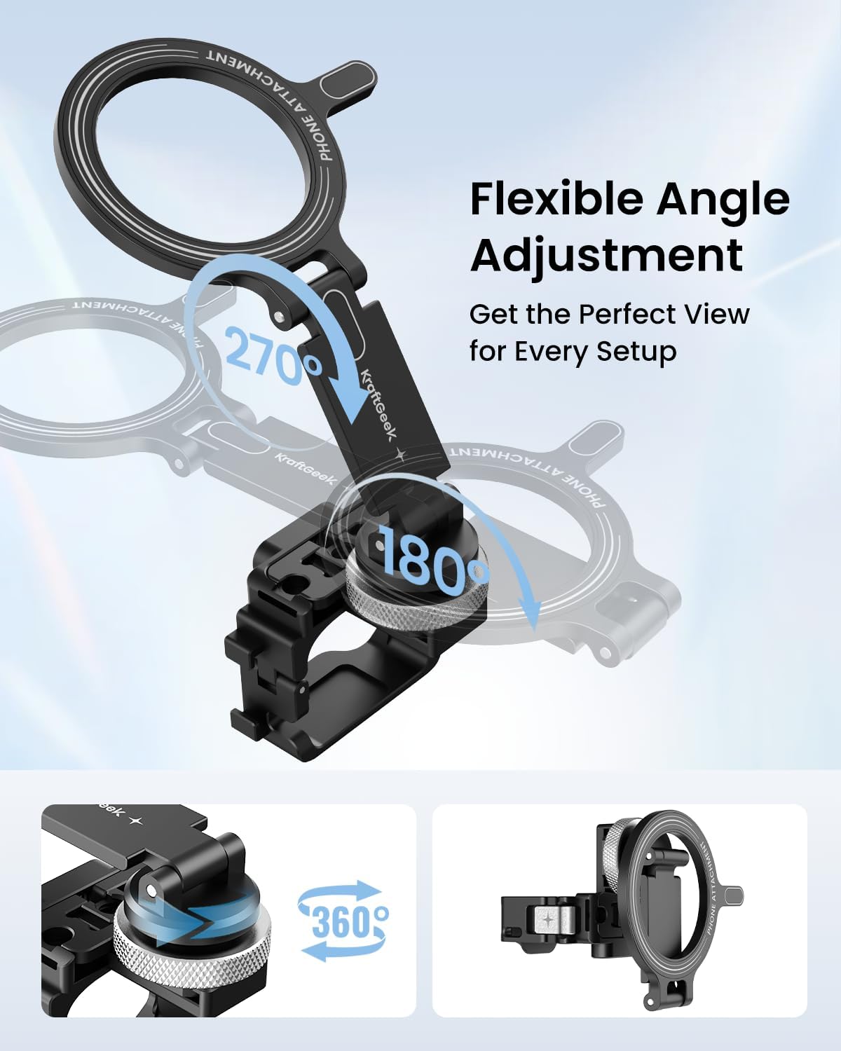 SOPORTE MAGNÉTICO KRAFTGEEK FLEXYLINK PARA DJI OSMO POCKET 3/4/4P - 5