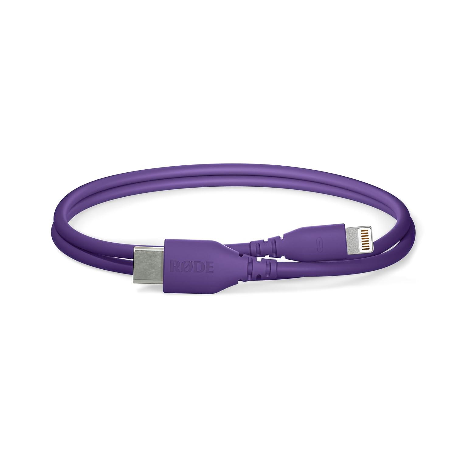 CABLE USB-C A LIGHTNING RODE SC21 30CM ROSA - 4