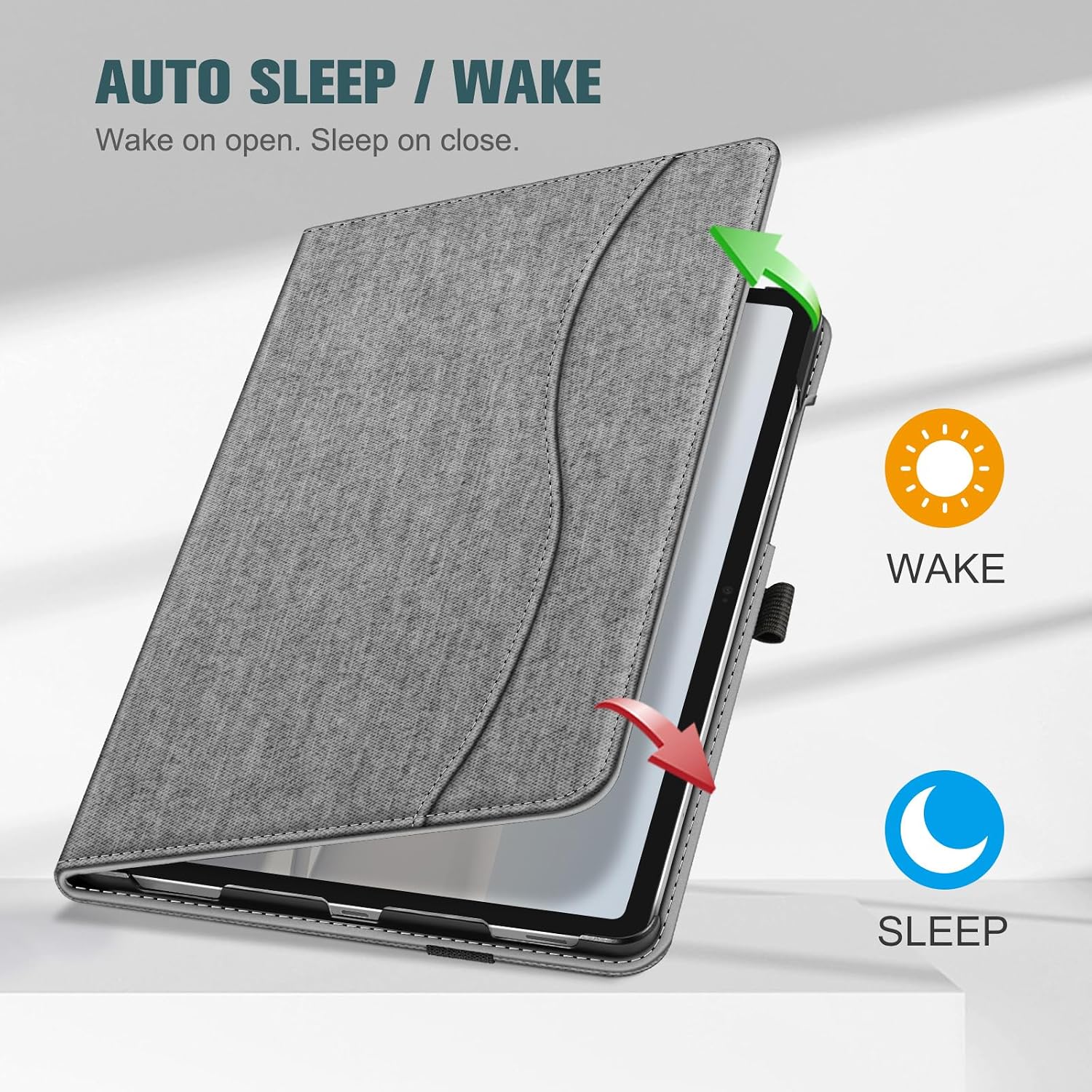 FUNDA PARA SAMSUNG GALAXY TAB S10 LITE/S10 FE/S9 FE 10.9'' FINTIE MULTIÁNGULO - 4