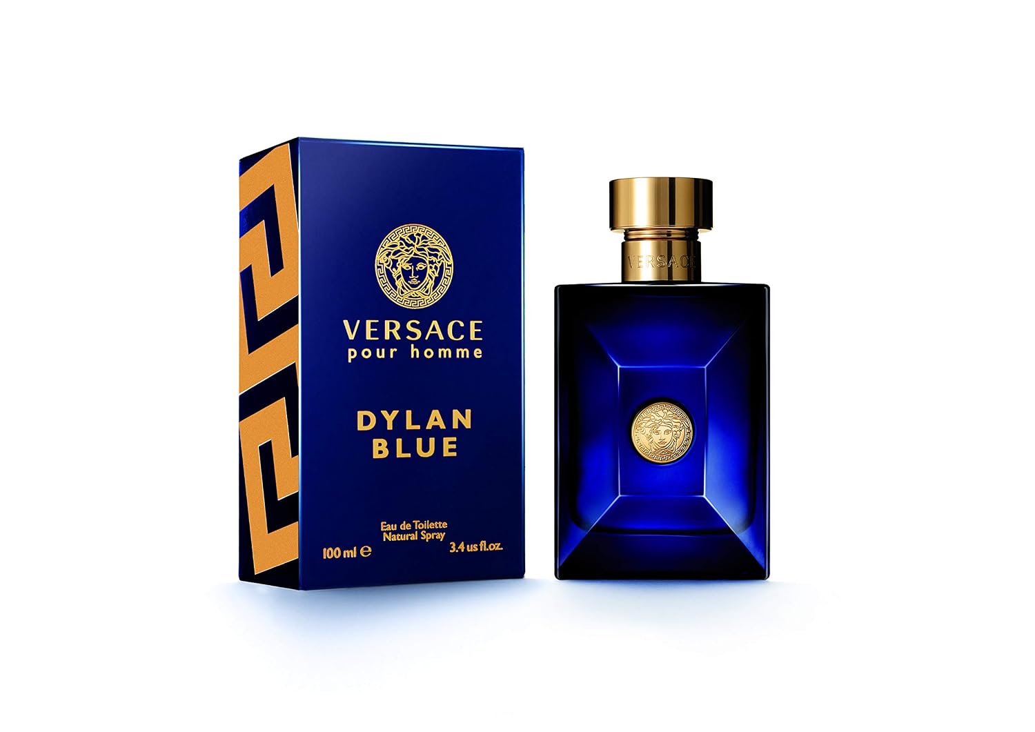 PERFUME VERSACE POUR HOMME DYLAN BLUE 100 ML EAU DE TOILETTE - 4
