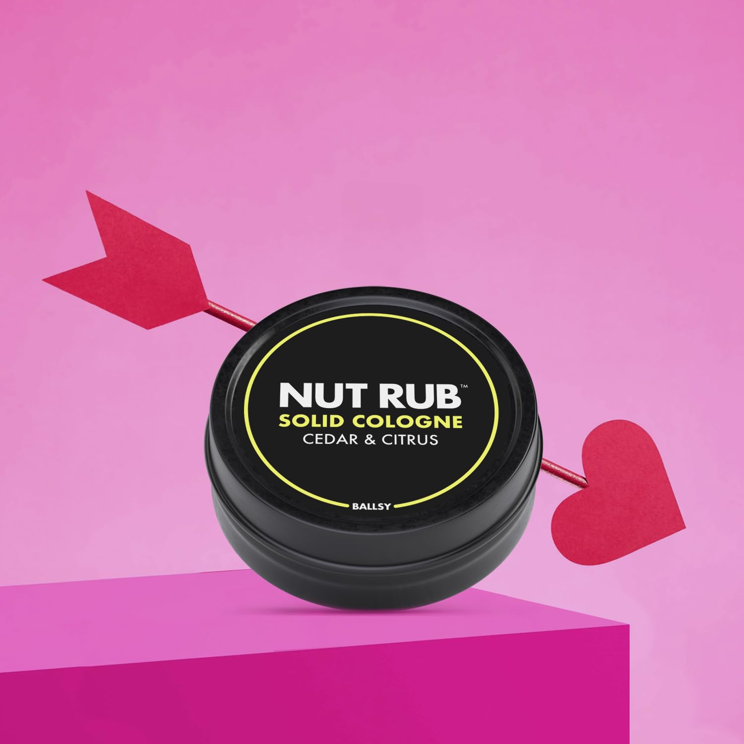 COLONIA SÓLIDA PARA HOMBRE BALLSY NUT RUB CITRUS Y CEDAR 0.85 OZ - 2