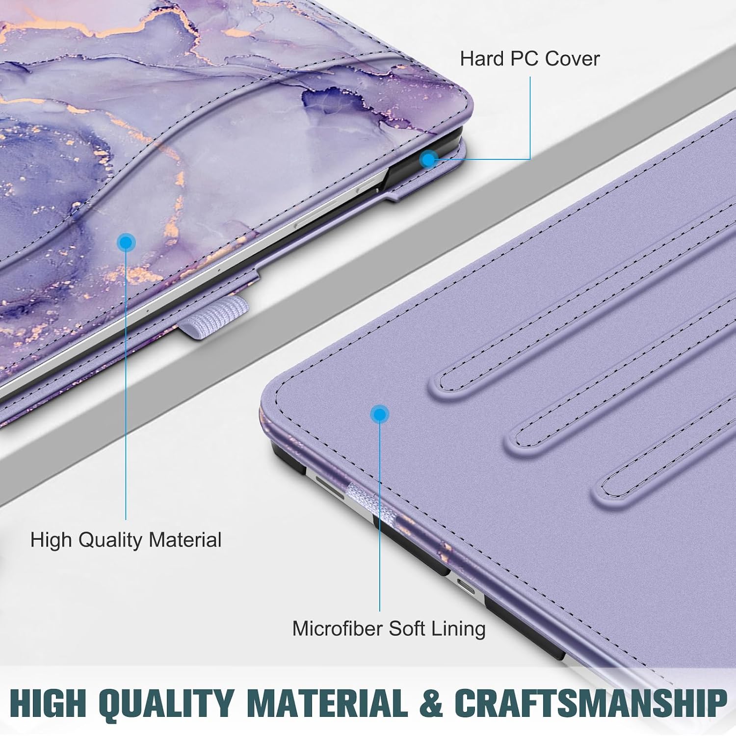 FUNDA MULTIÁNGULO FINTIE PARA SAMSUNG GALAXY TAB S10 LITE/S10 FE/S9 FE 10.9'' - 5