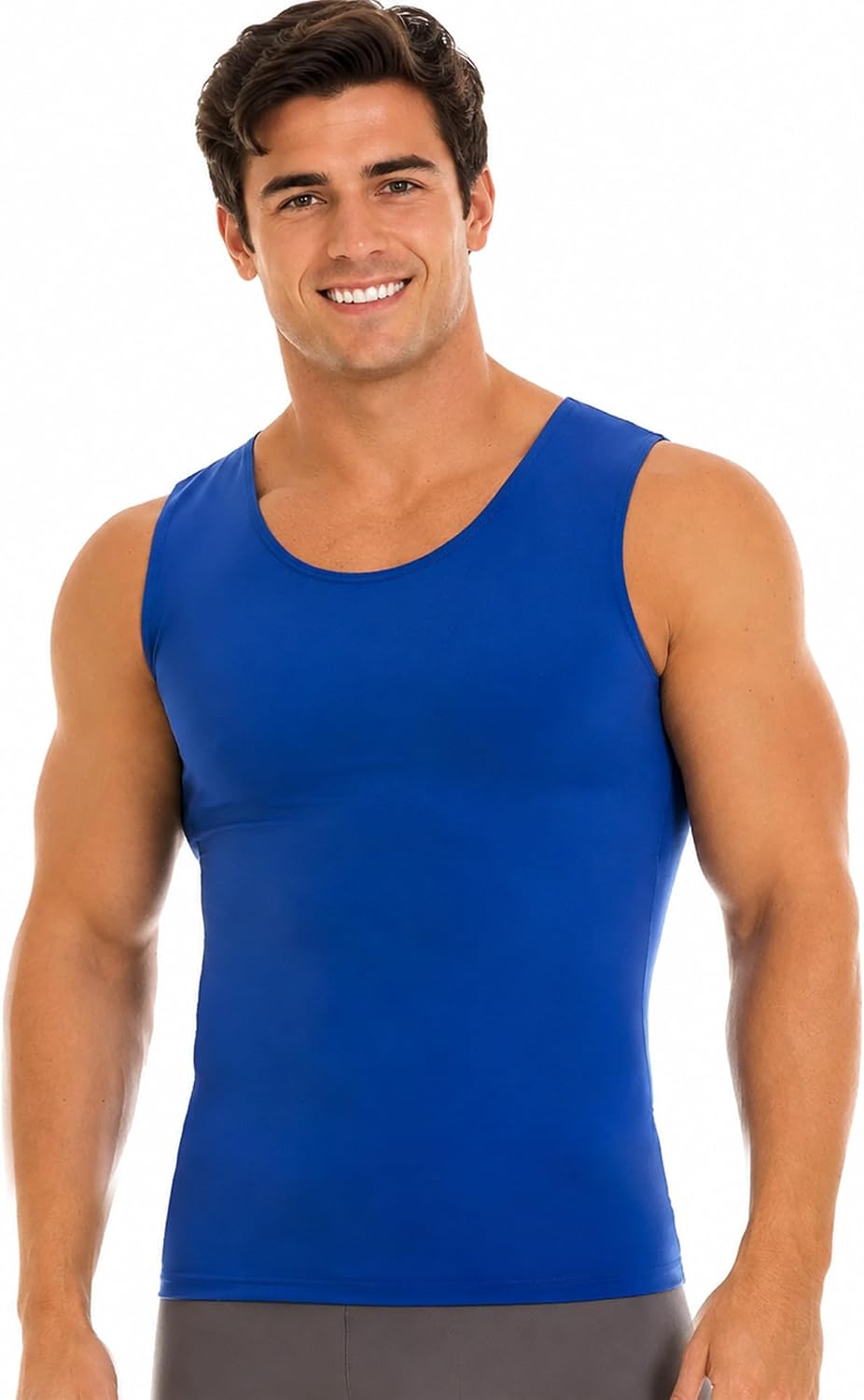 CAMISETA SIN MANGAS INSTA SLIM 3 PACK COMPRESIÓN PARA HOMBRE - 2