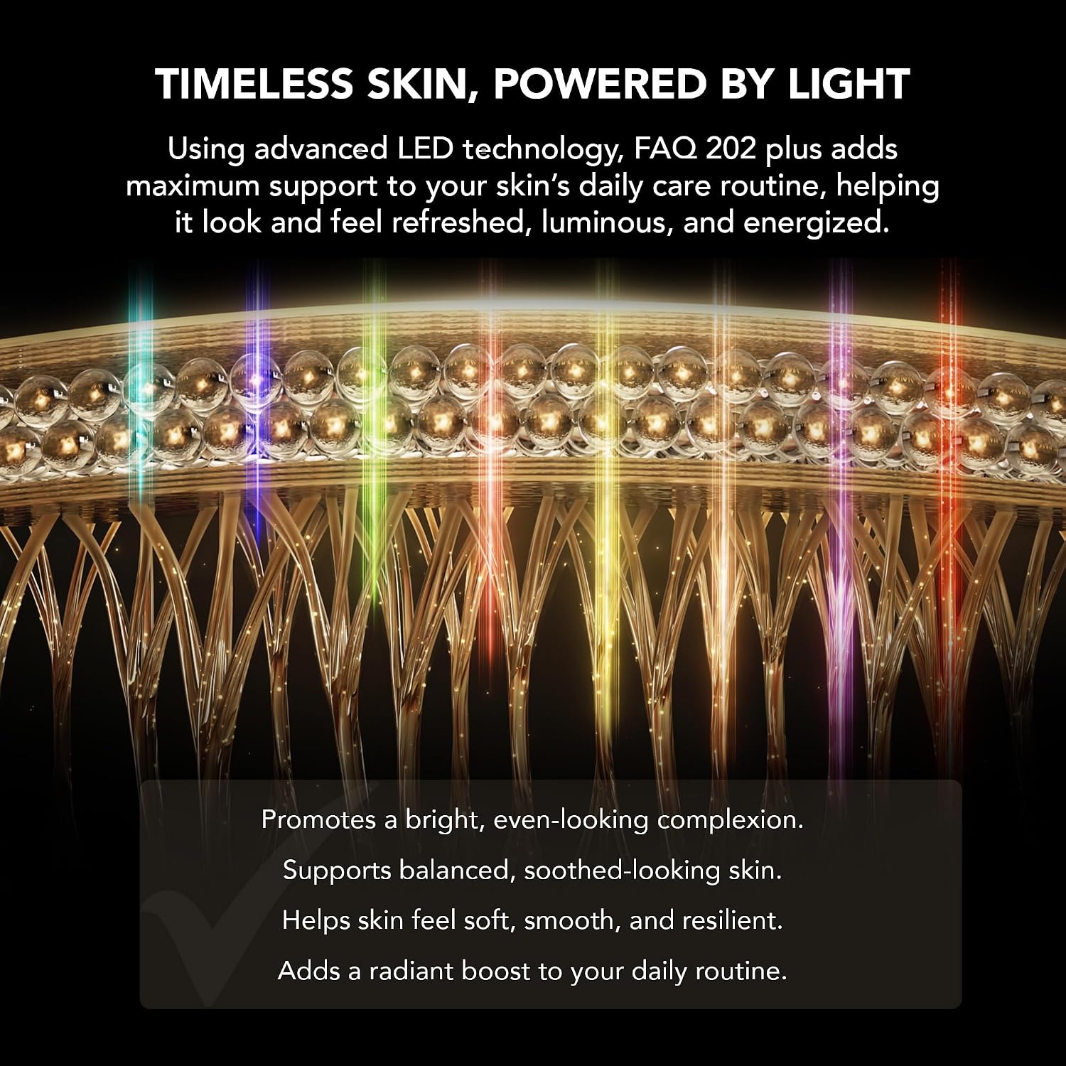 MASCARILLA FACIAL LED FAQ 202 PLUS 8 COLORES - 4