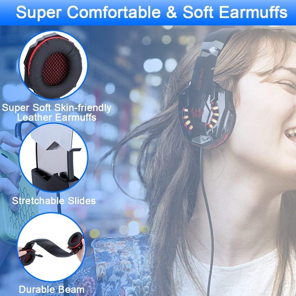 AUDÍFONOS GAMING BLUEFIRE CON MICRÓFONO PARA PS5 PS4 PC CABLEADOS - 2
