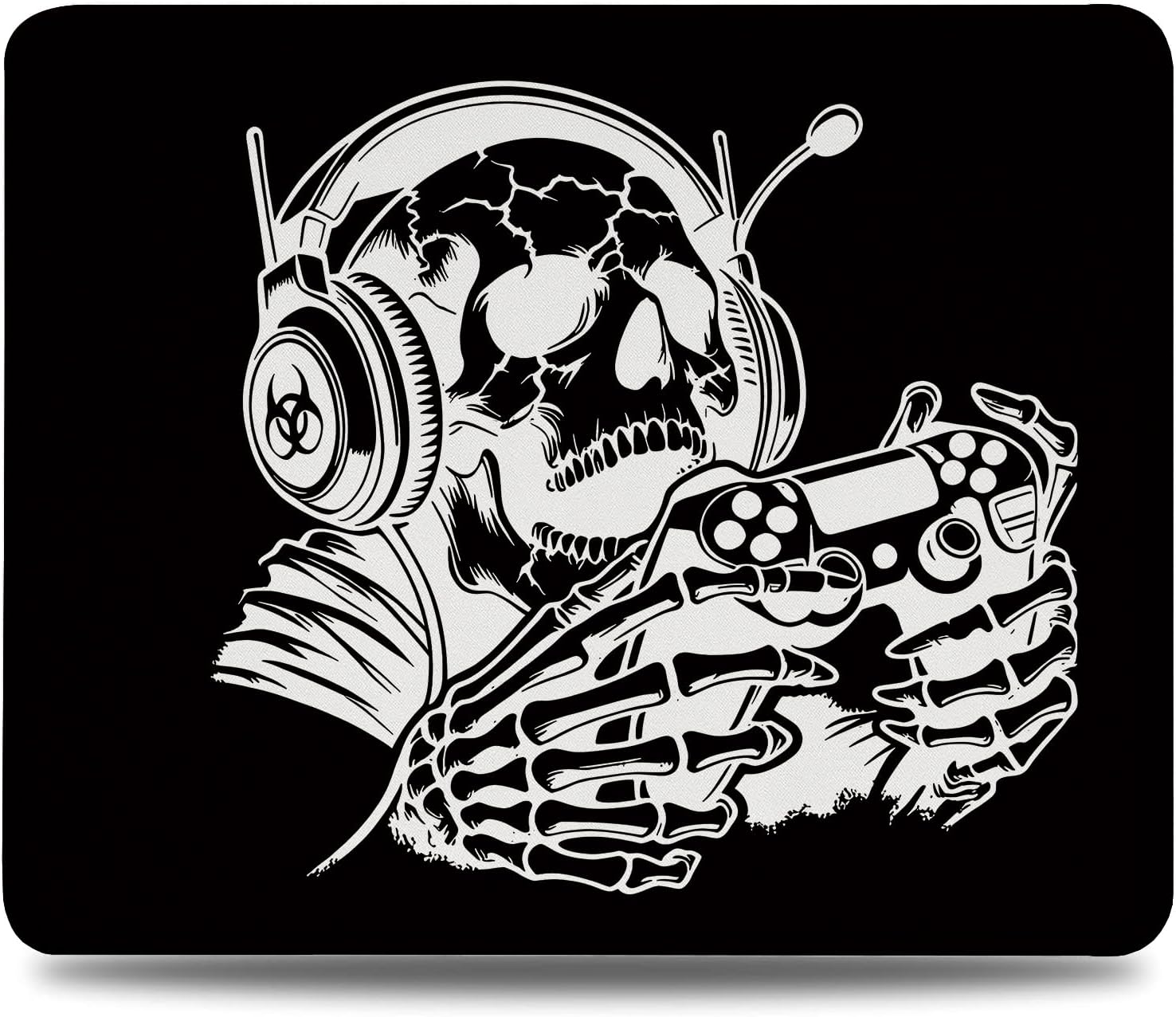 MOUSE PAD HONLUNG GAMING CALAVERA GÓTICA 24X20 CM - 1
