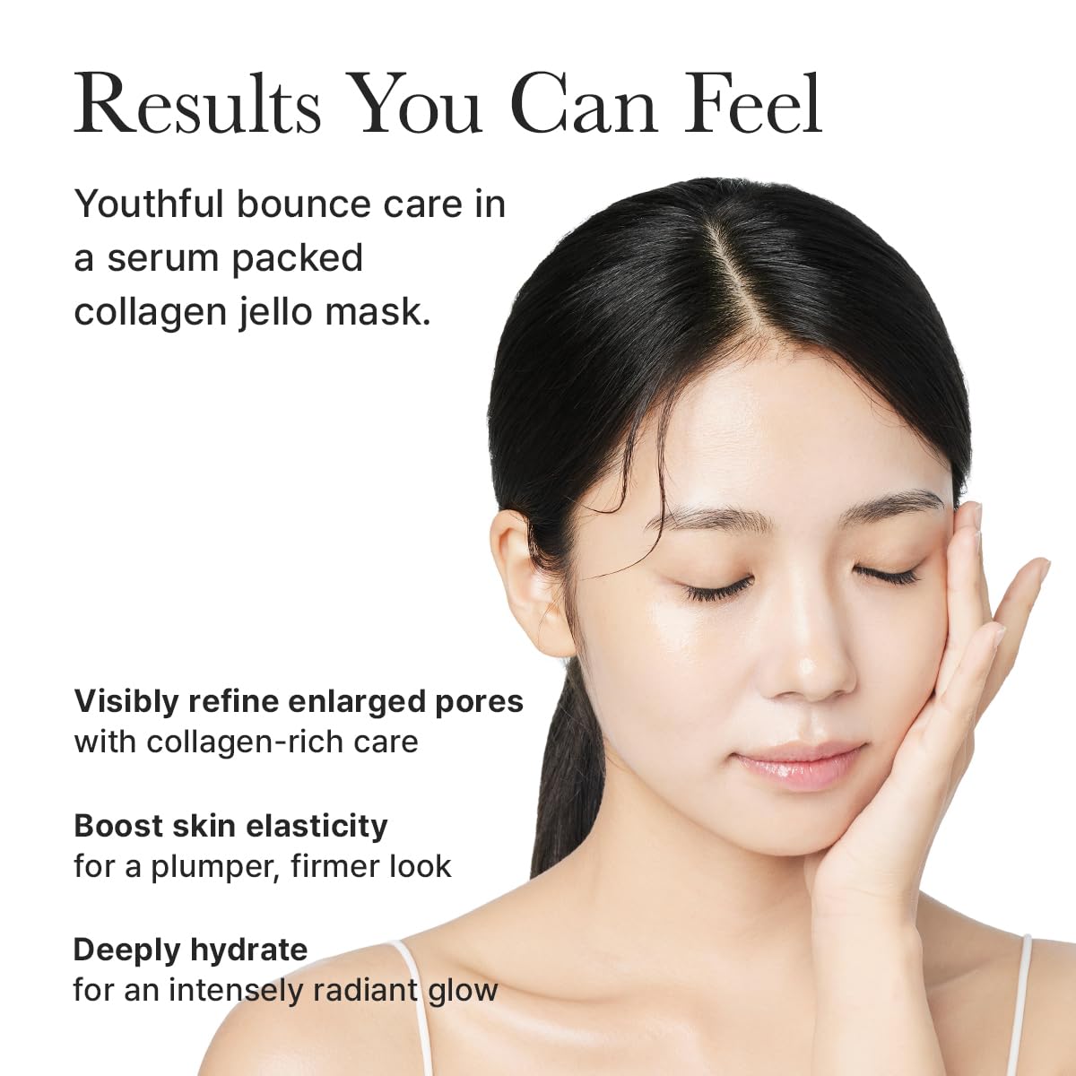 MASCARILLA FACIAL ARENCIA RED COLLAGEN JELLO MASK HIDRATANTE Y REAFIRMANTE 4 UNIDADES - 3