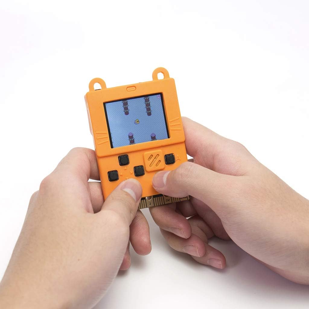 CONSOLA DE VIDEOJUEGOS RETRO KITTENBOT MEOWBIT NARANJA - 3