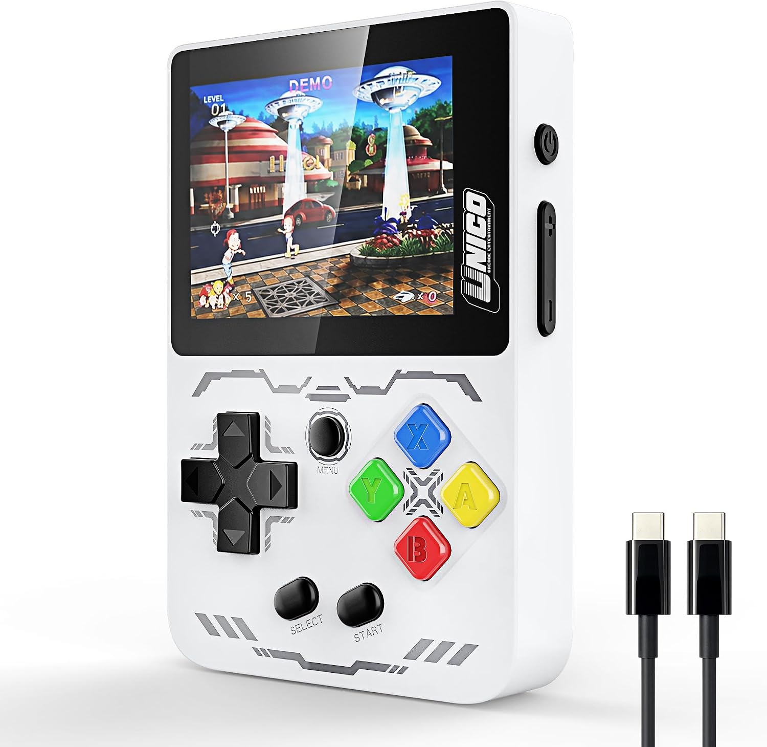 CONSOLA PORTÁTIL RETRO UNICO ARCADE ENTERTAINMENT 245 JUEGOS - 1
