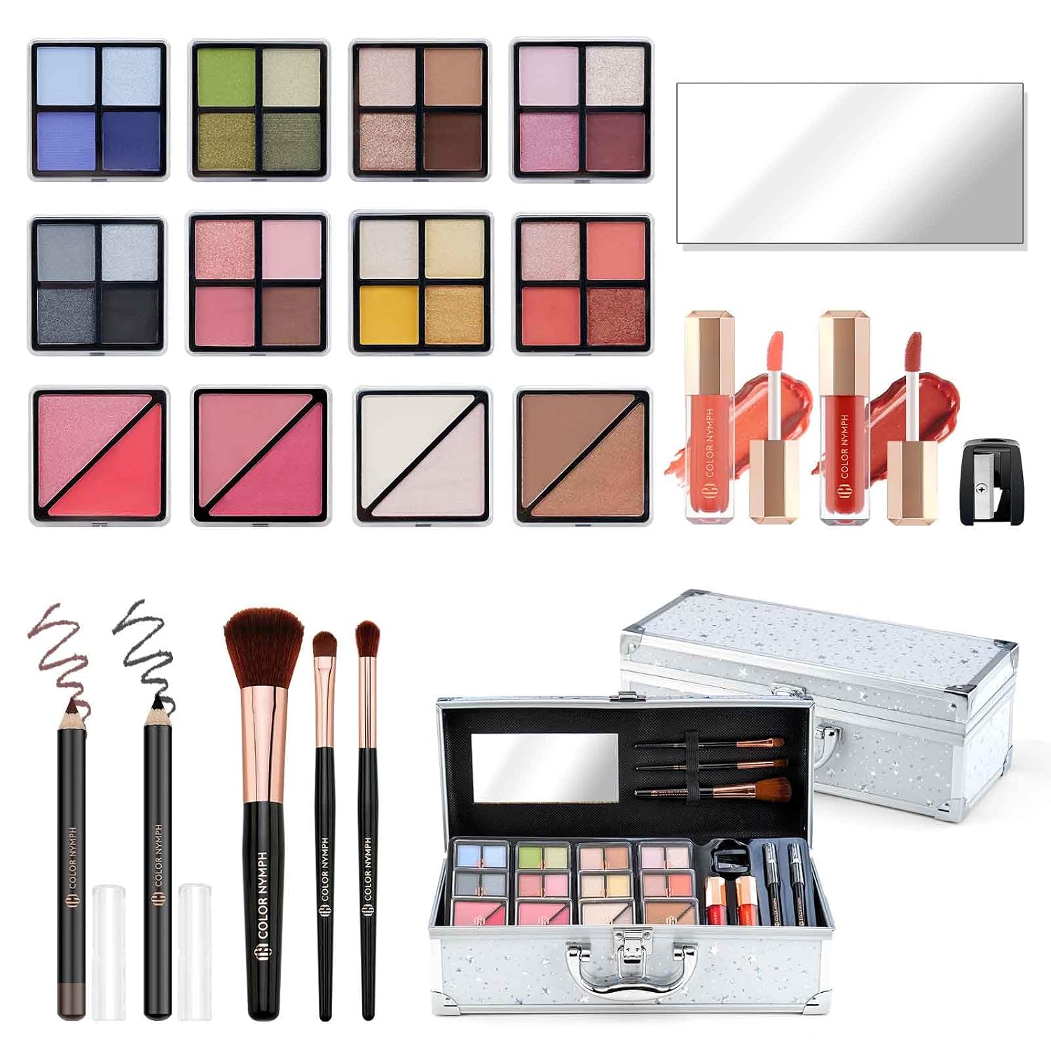 SET DE MAQUILLAJE COLOR NYMPH COMPLETO PARA MUJER - 1