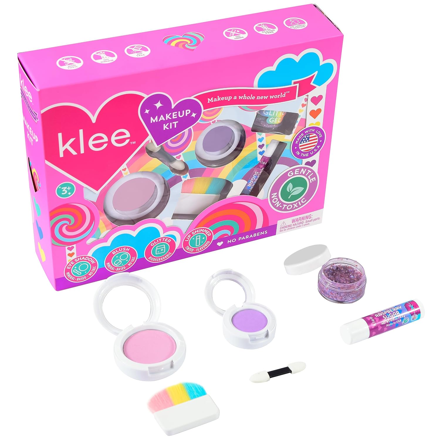 SET DE MAQUILLAJE KLEE NATURALS WHIRL WITH IT PARA NIÑOS - 2