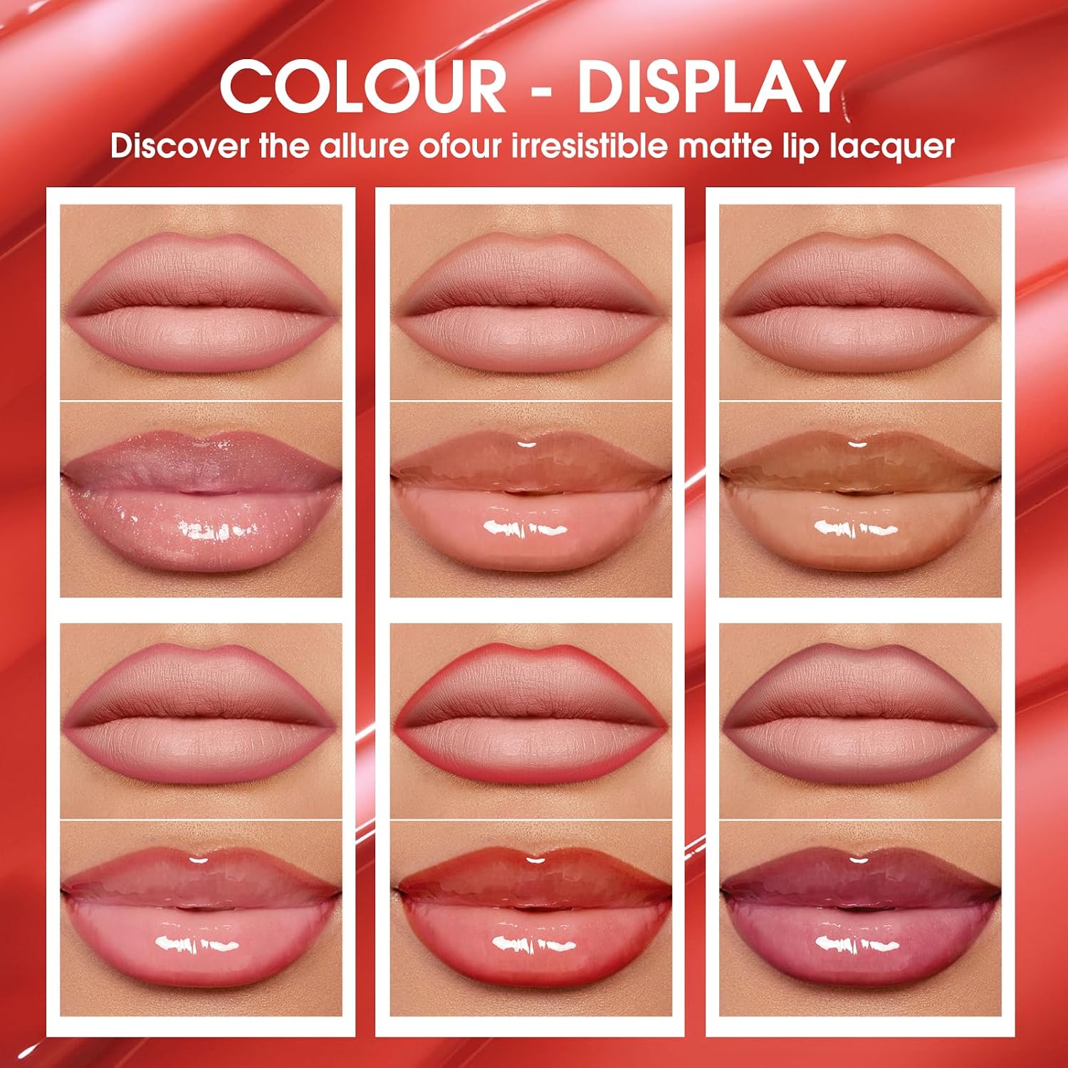 SET DE MAQUILLAJE BESTLAND 12 PIEZAS DELINEADOR Y GLOSS HIDRATANTE - 3